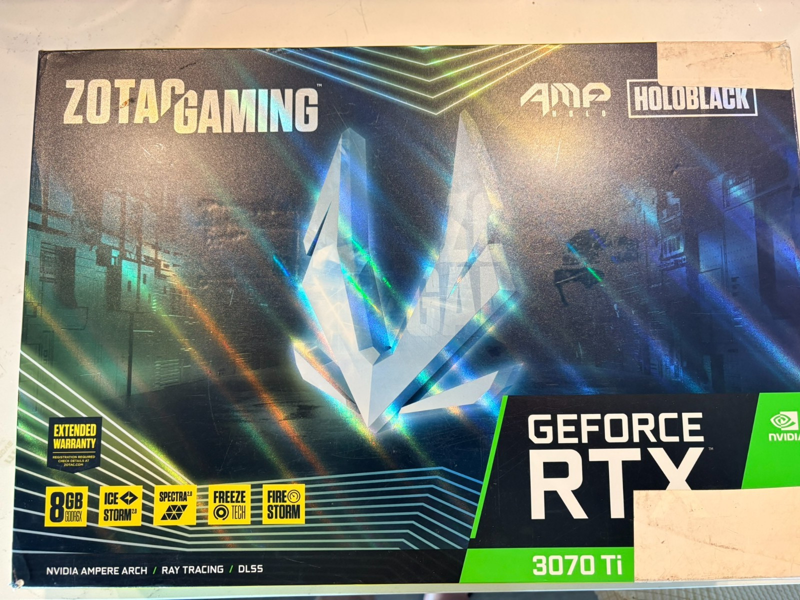 ZOTAC GAMING GeForce RTX 3070 Ti AMP Extreme Holo 8GB GDDR6X Graphics Card