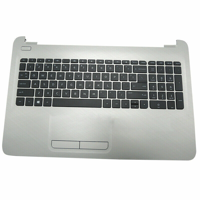 New for HP 15-AC 15-AY 15-BA 15-AF 813975-001 Silver Upper Palmrest w/Touchpad