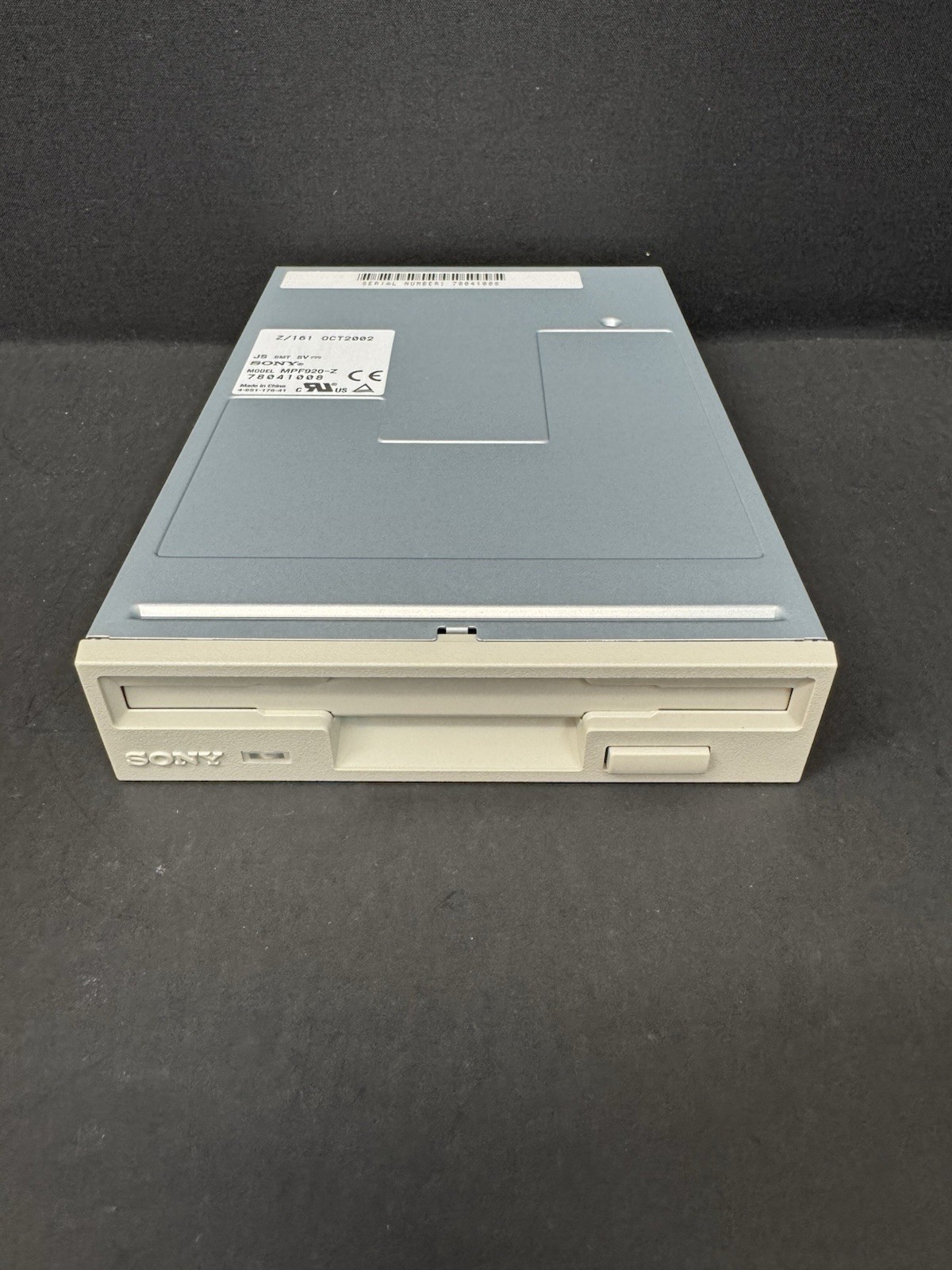 Sony MPF920-Z 3.5” 1.44MB Internal Floppy Disk Drive FDD – Appears Unused