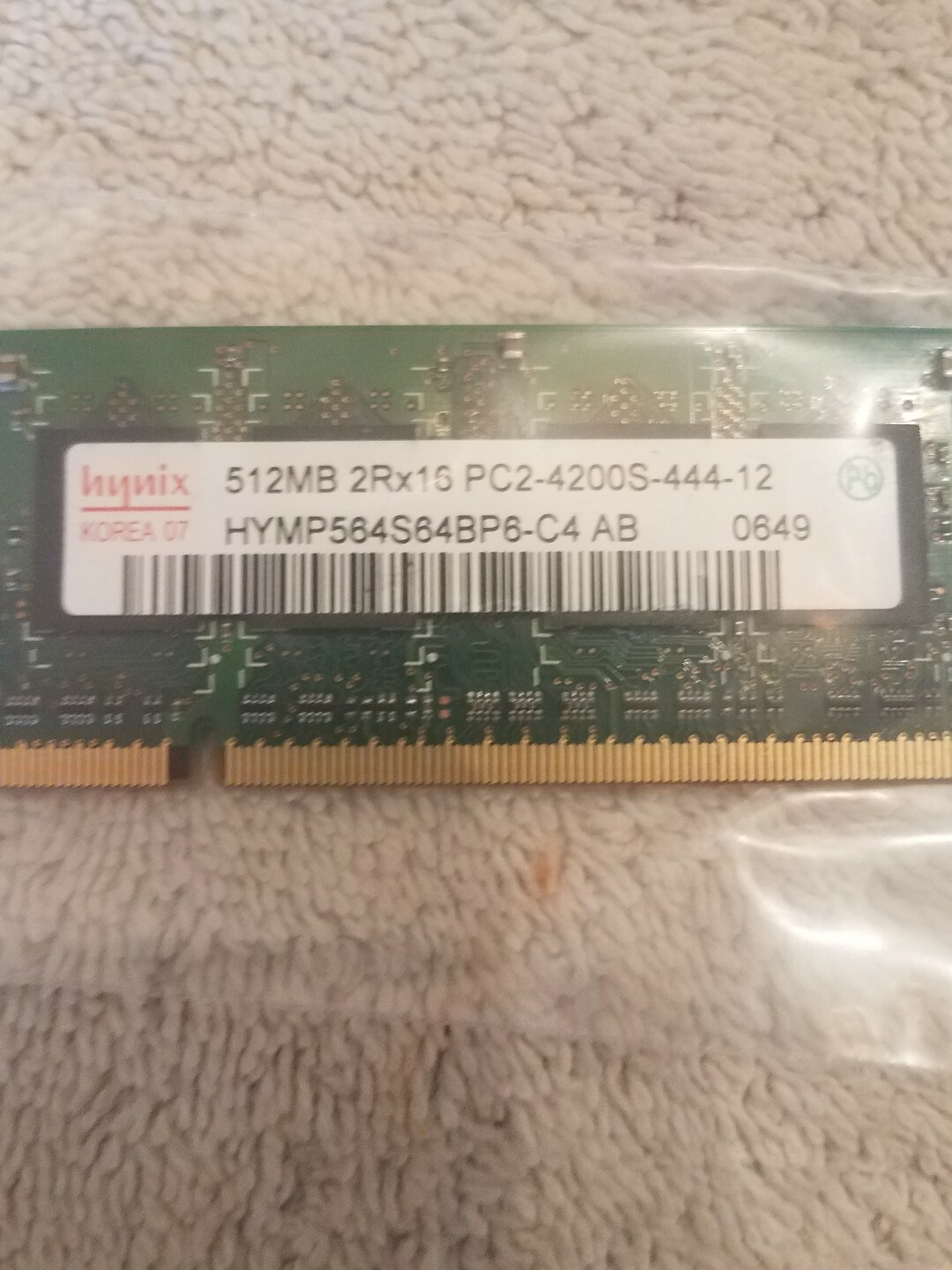 hynix 512MB Ram 