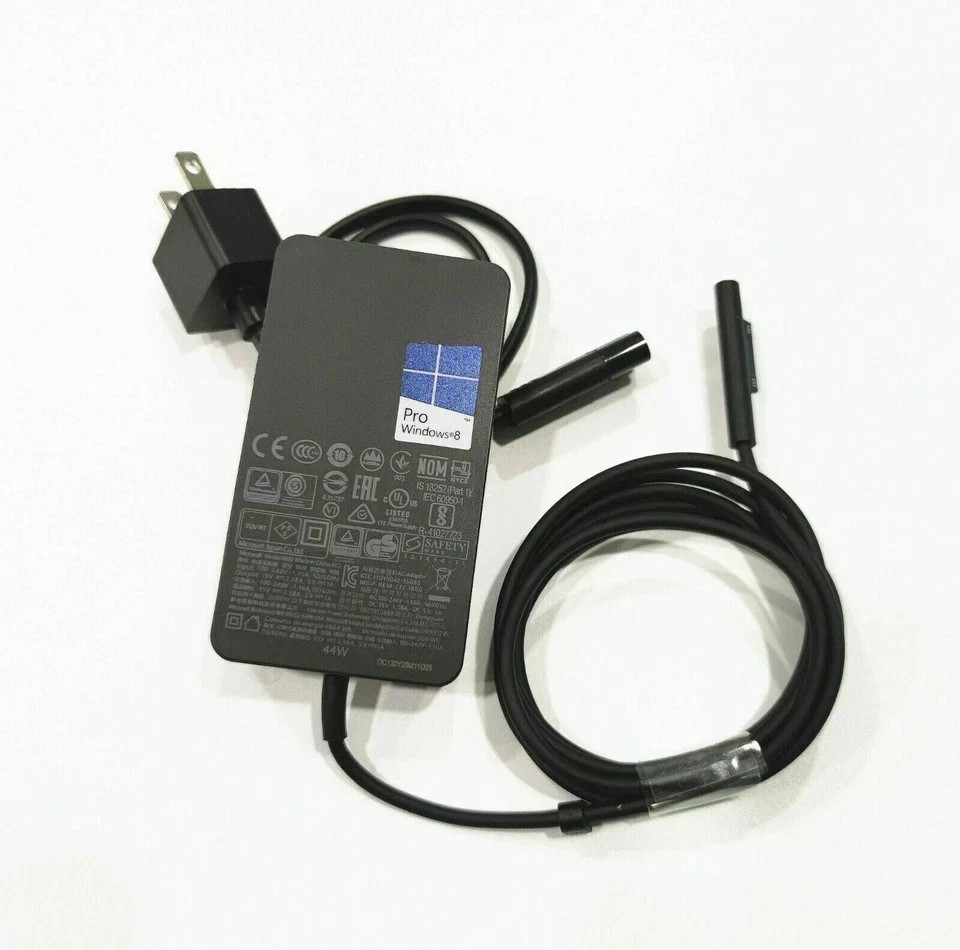 Genuine OEM 44W 15V Charger Adapter for Microsoft Surface Pro 3 4 5 6 7 1800 NEW
