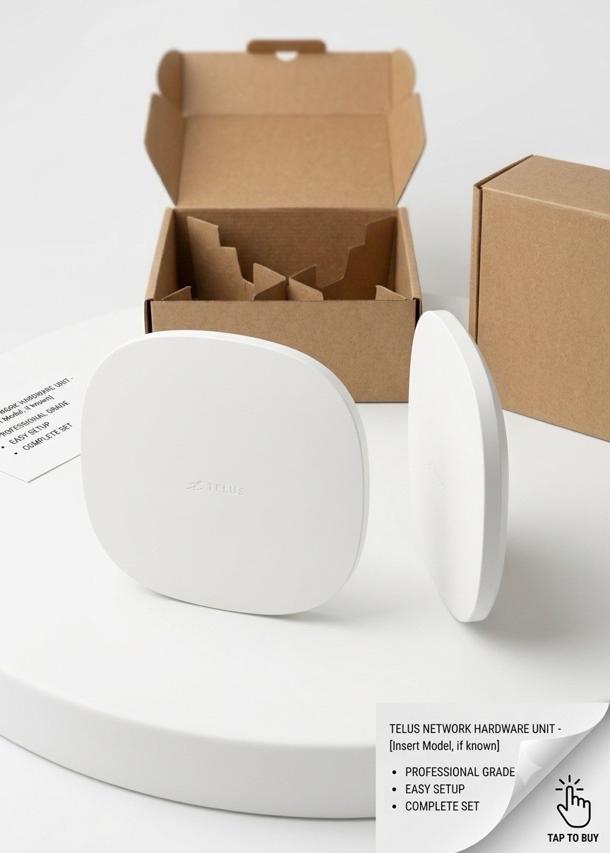 ON SALE TELUS Wi-Fi Booster (X2) / Range Extender – Model DWS – w/ Power Adapter