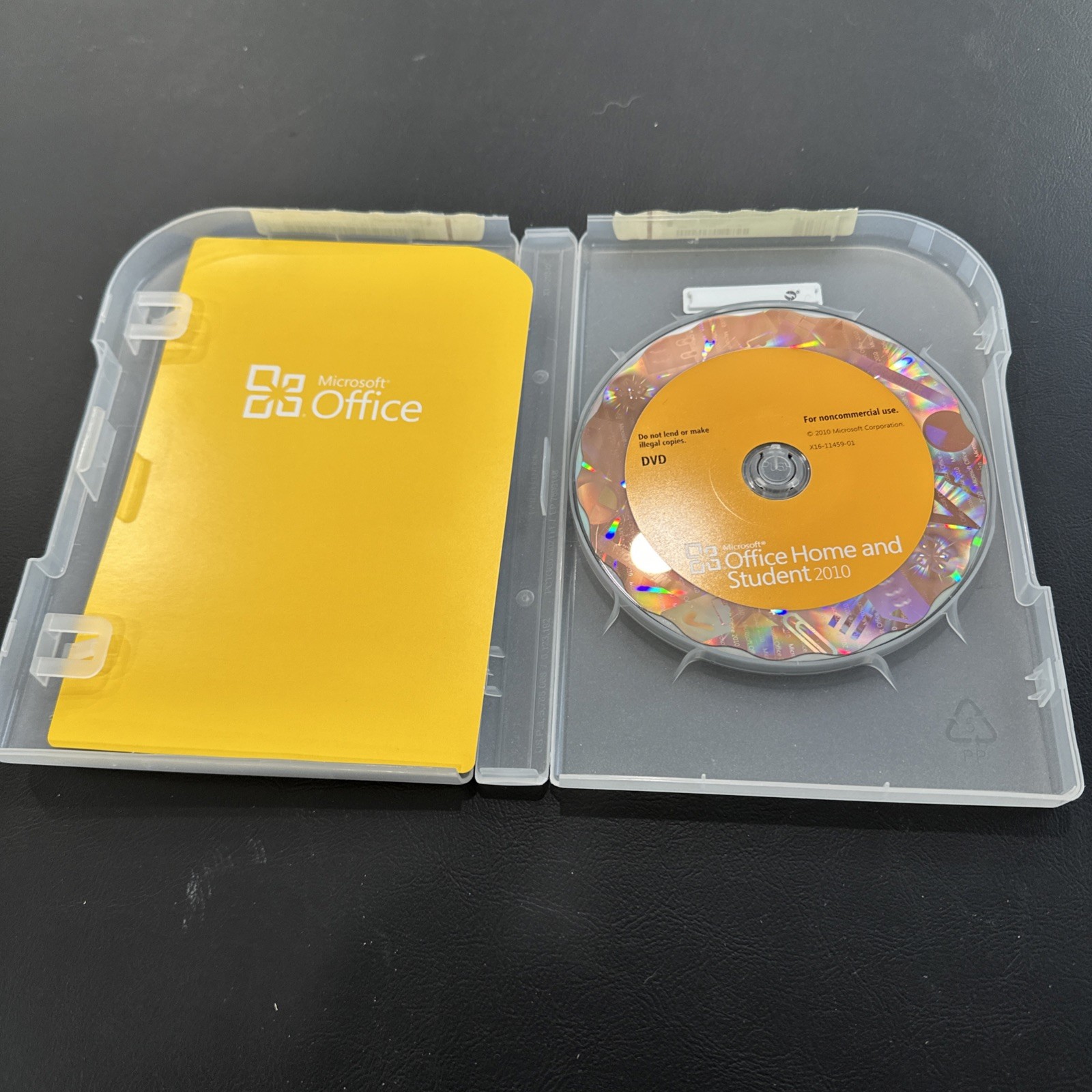 MICROSOFT OFFICE 2010 Home And Student Edition Disc and with Product Code Key