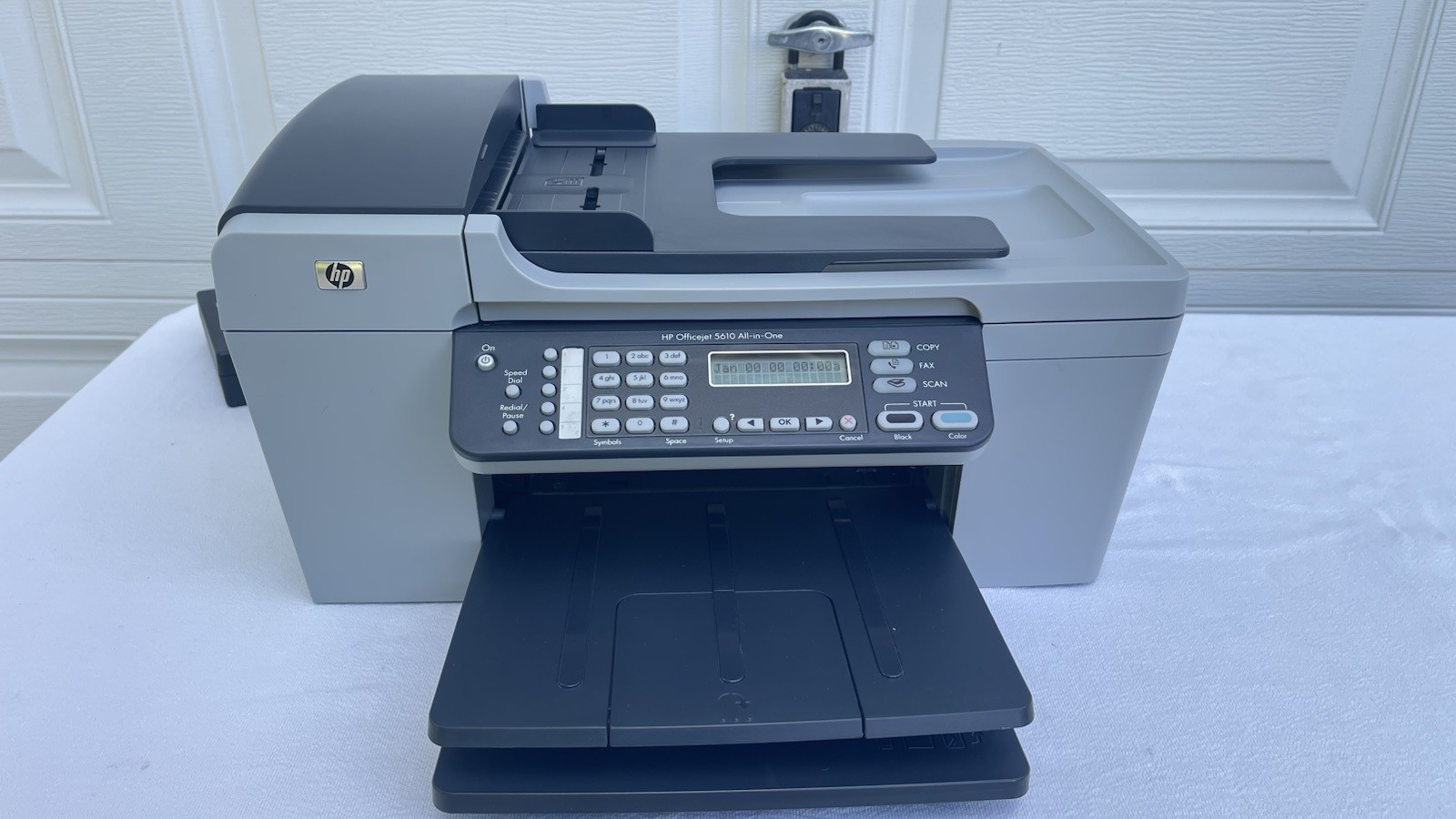 HP OfficeJet 5610 All-In-One Inkjet USB Printer.