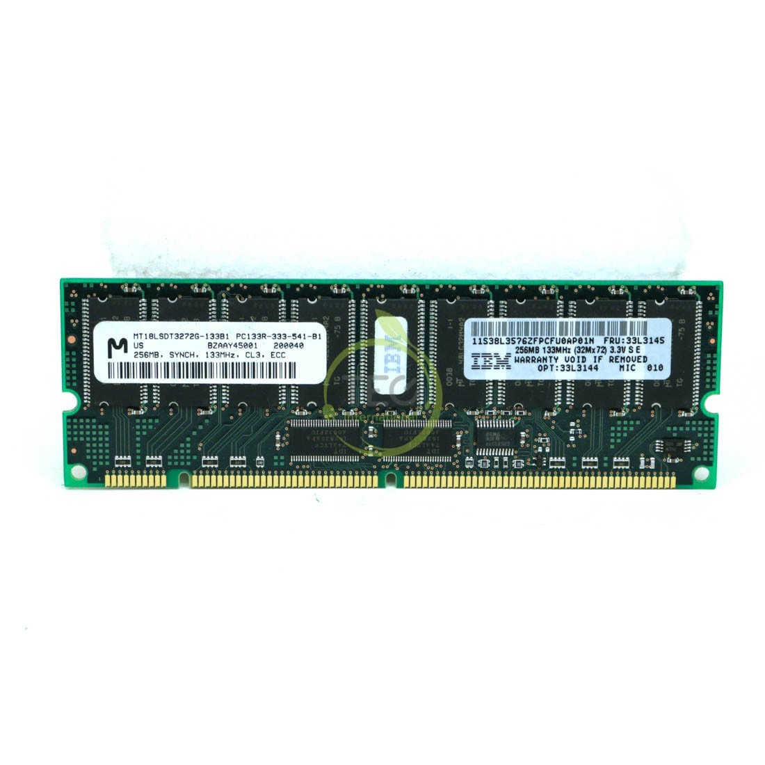 MT18LSDT3272G-133B1 Micron 256MB PC133R MEMORY MODULE (1 x 256MB Tested Working