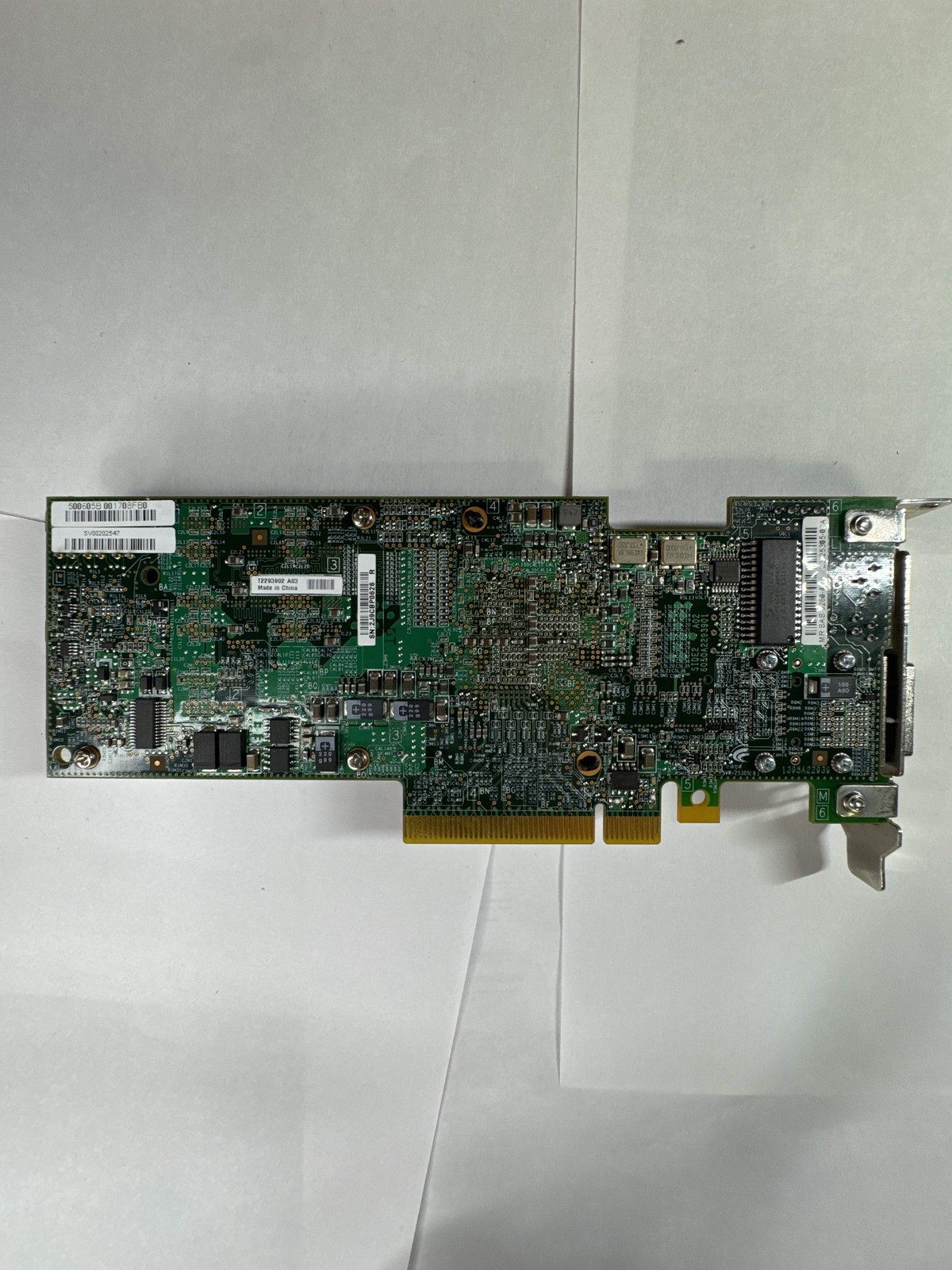 LSI MegaRAID SAS 9280-4i4e 6Gb/s 8-Port RAID Controller w/ iBBU08 Battery