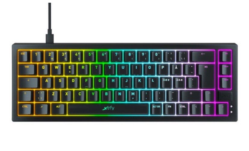 XTRFY K5 RGB Compact 65% Mechanical Gaming Keyboard -