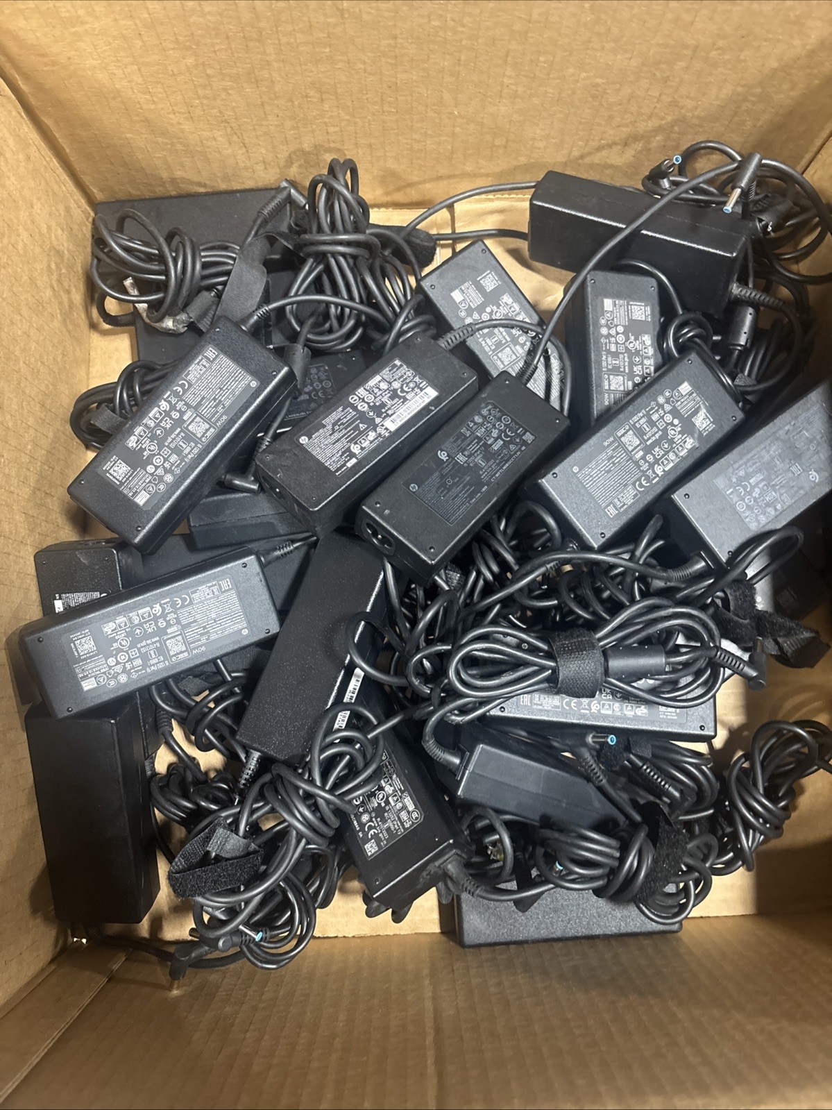 Lot of 10x Genuine HP 90W 19.5V 4.62A AC Adapter Envy Chromebook BLUE TIP