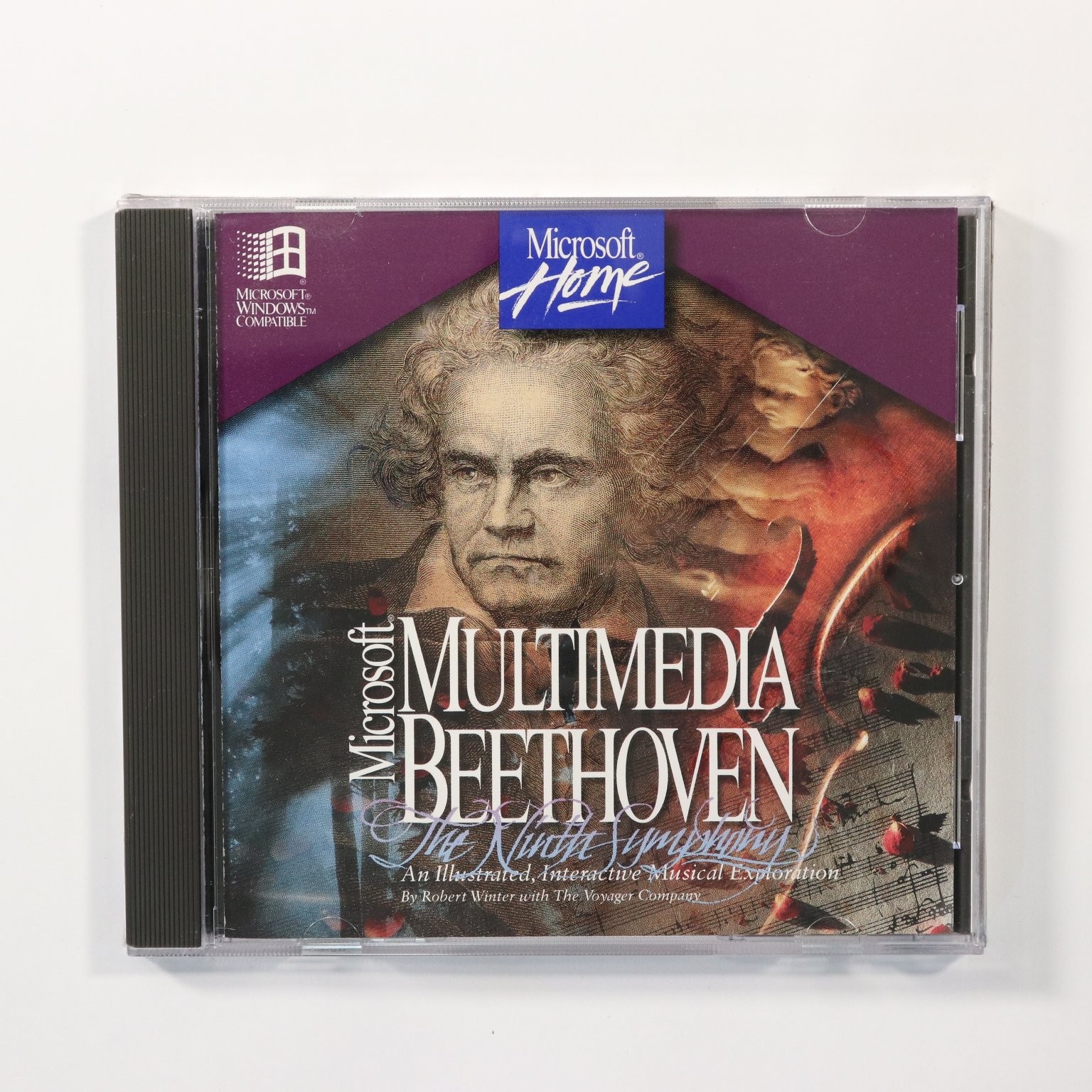Microsoft Multimedia Beethoven The Ninth Symphony CD-ROM 1994 Windows Compatible