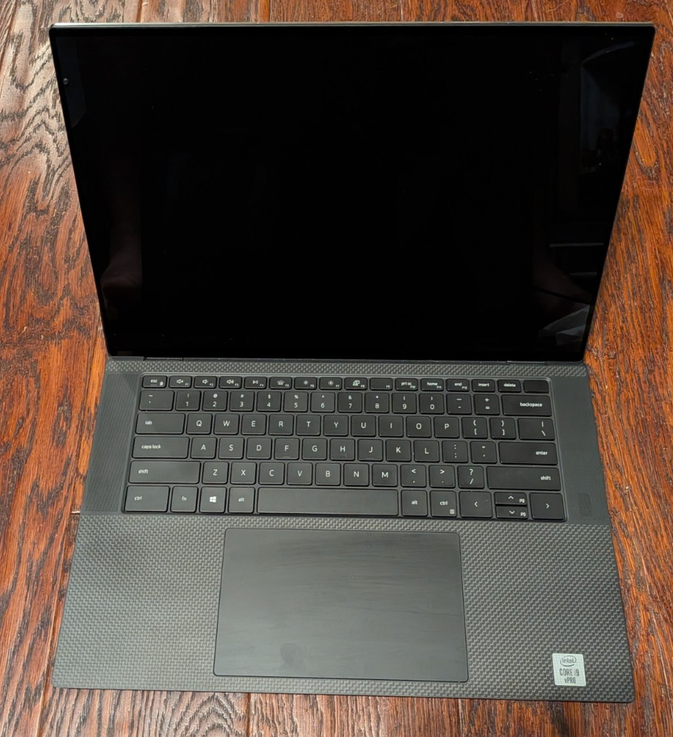 READ Dell Precision 5550 Laptop i7-10850H Nvidia T2000 NO RAM/SSD/OS Fair