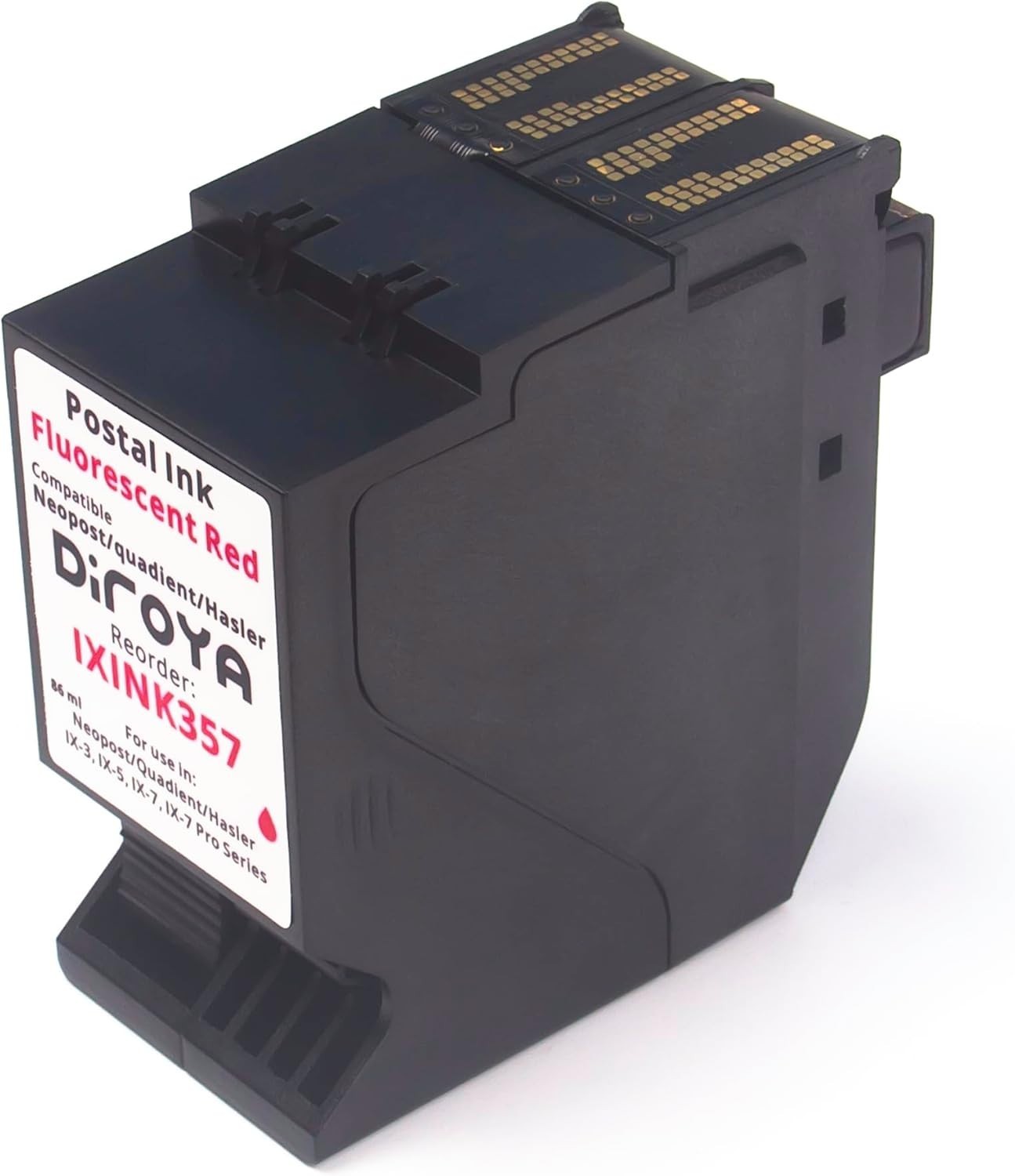diroya IXINK357 Ink Cartridge High Yield Replacement for Neopost Quadient Hasler