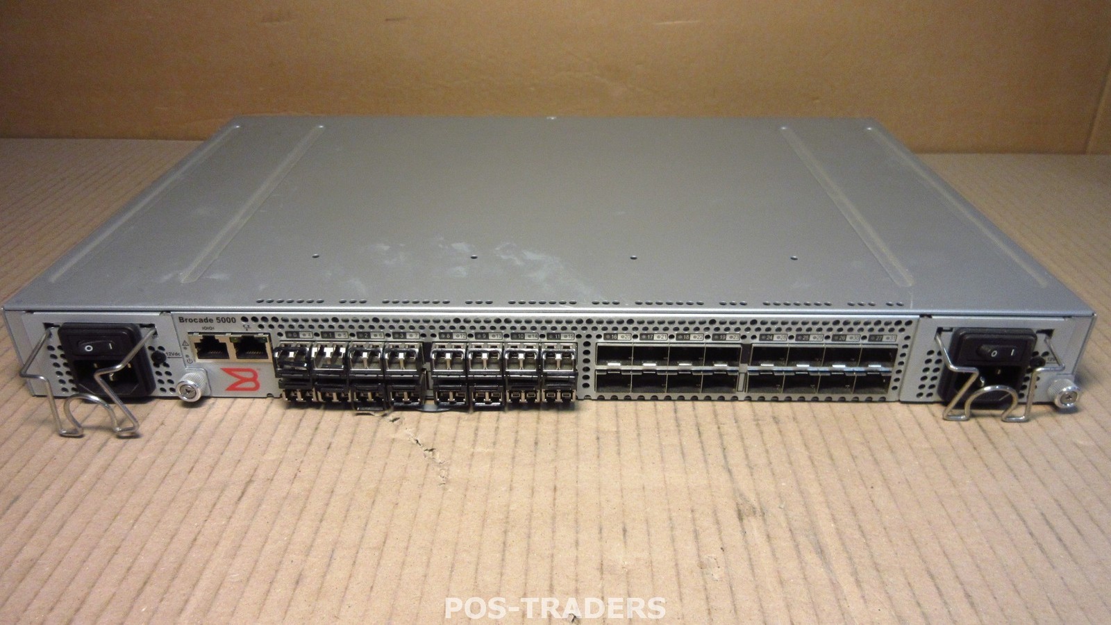 EMC Brocade 5000 JY127 DL-5020-0001 32x FC Switch 4GB Ports INCL 16X SFP'S