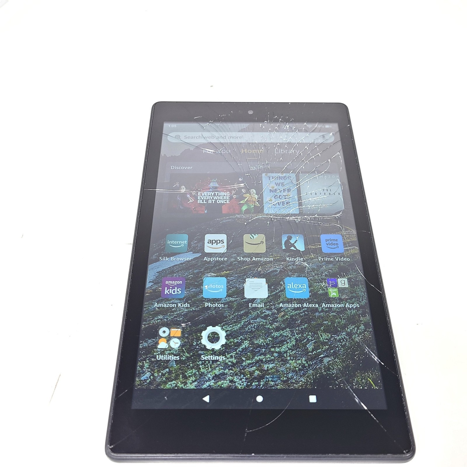 Amazon Kindle Fire HD 8 8th Gen 16GB Wi-Fi 8" Tablet Black READ