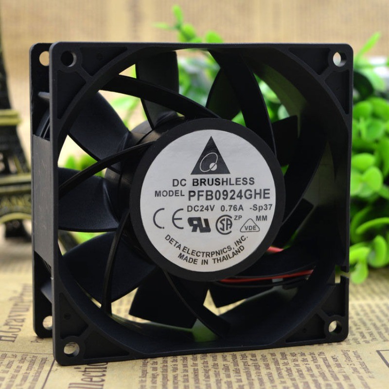 1pcs New For DELTA PFB0924GHE 24V 0.76A ABB ACS510/550 9238 9CM Cooling Fan