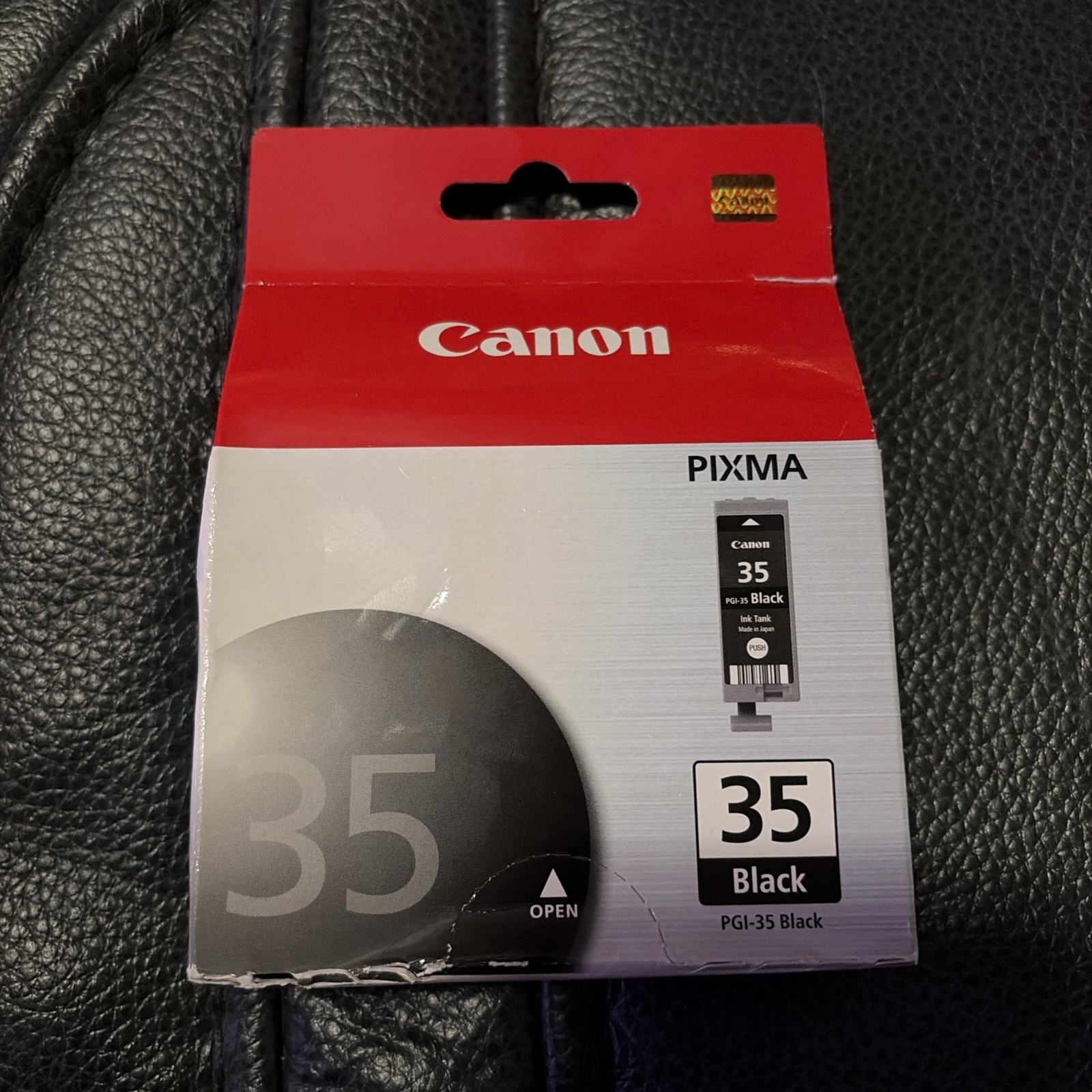 Canon Pixma PGI-35 Genuine Black Ink Cartridge IP100 IP110 TR150 1pk New
