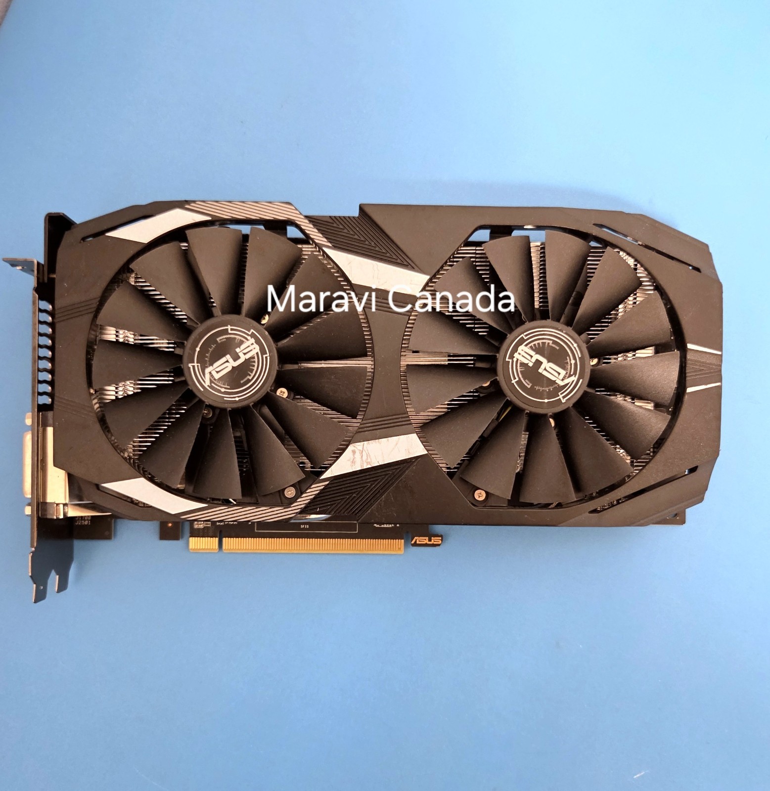 ASUS Radeon RX 580 8GB GDDR5 GPU DUAL-RX580-O8G Dual HDMI DisplayPort DP DVI-D