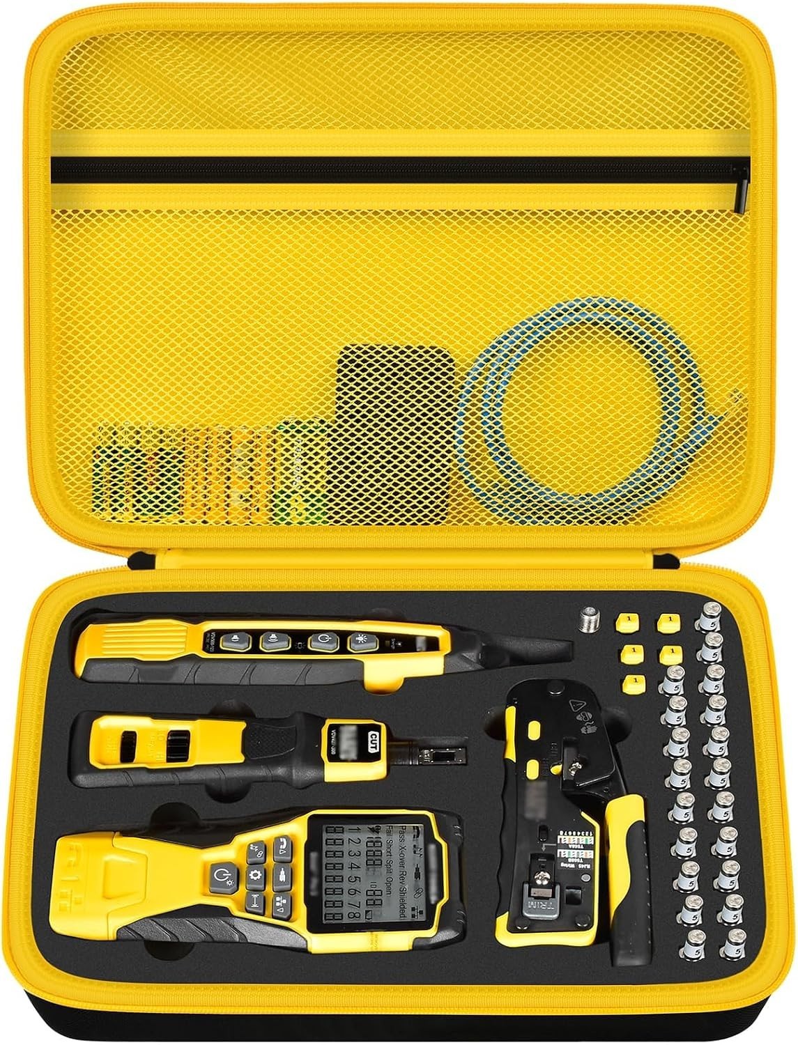 Cable Tester Case for Klein VDV501 851 VDV526 200 Hard Storage Box Organizer