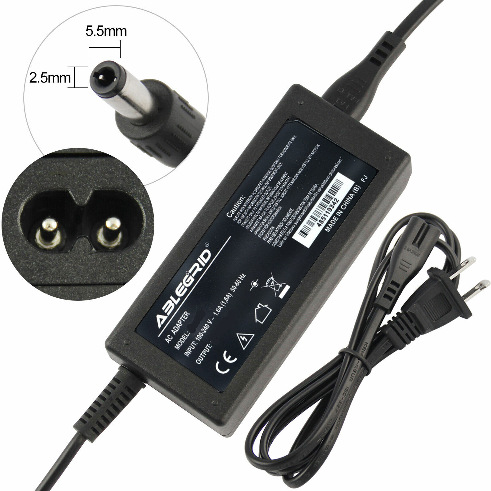 65W AC Adapter Charger for Toshiba Satellite L505-ES5018 L505-ES5033 L505-ES5034