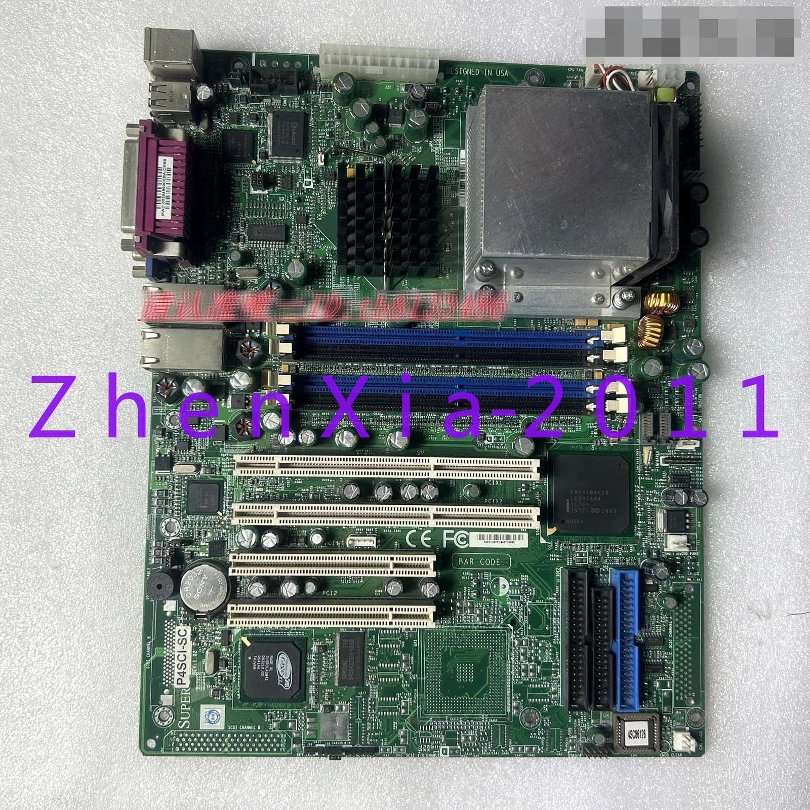 1PC Used Super Micro P4SCI-SC motherboard