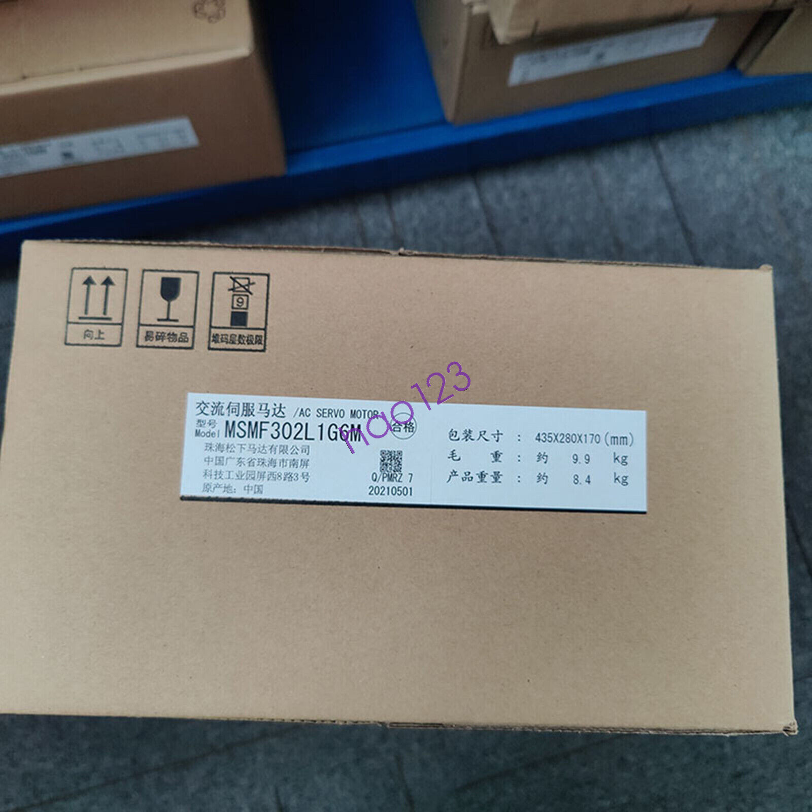 For Panasonic Servo Motor 3KW MSMF302L1G6M UPS/FedEx NEW