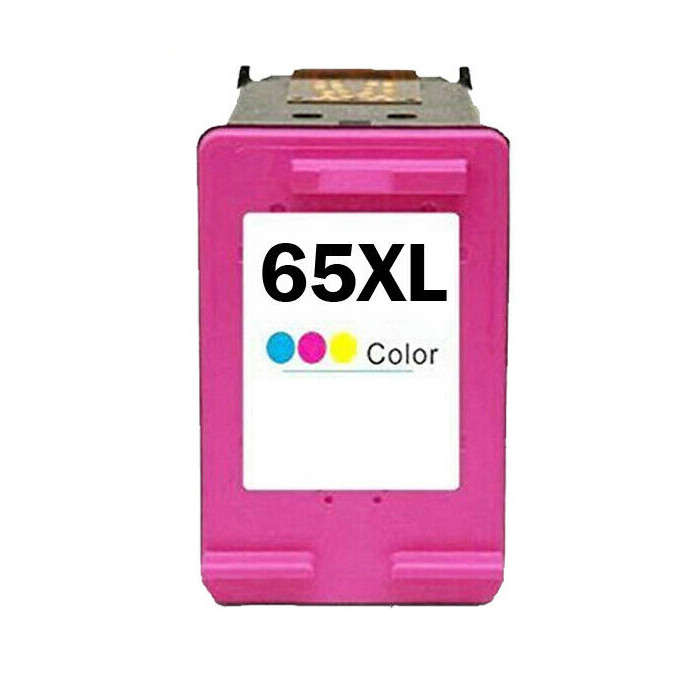  High-Yield Color Ink For HP 65XL 65 Envy 5010 5020 5030 5055 DeskJet 3720 3750