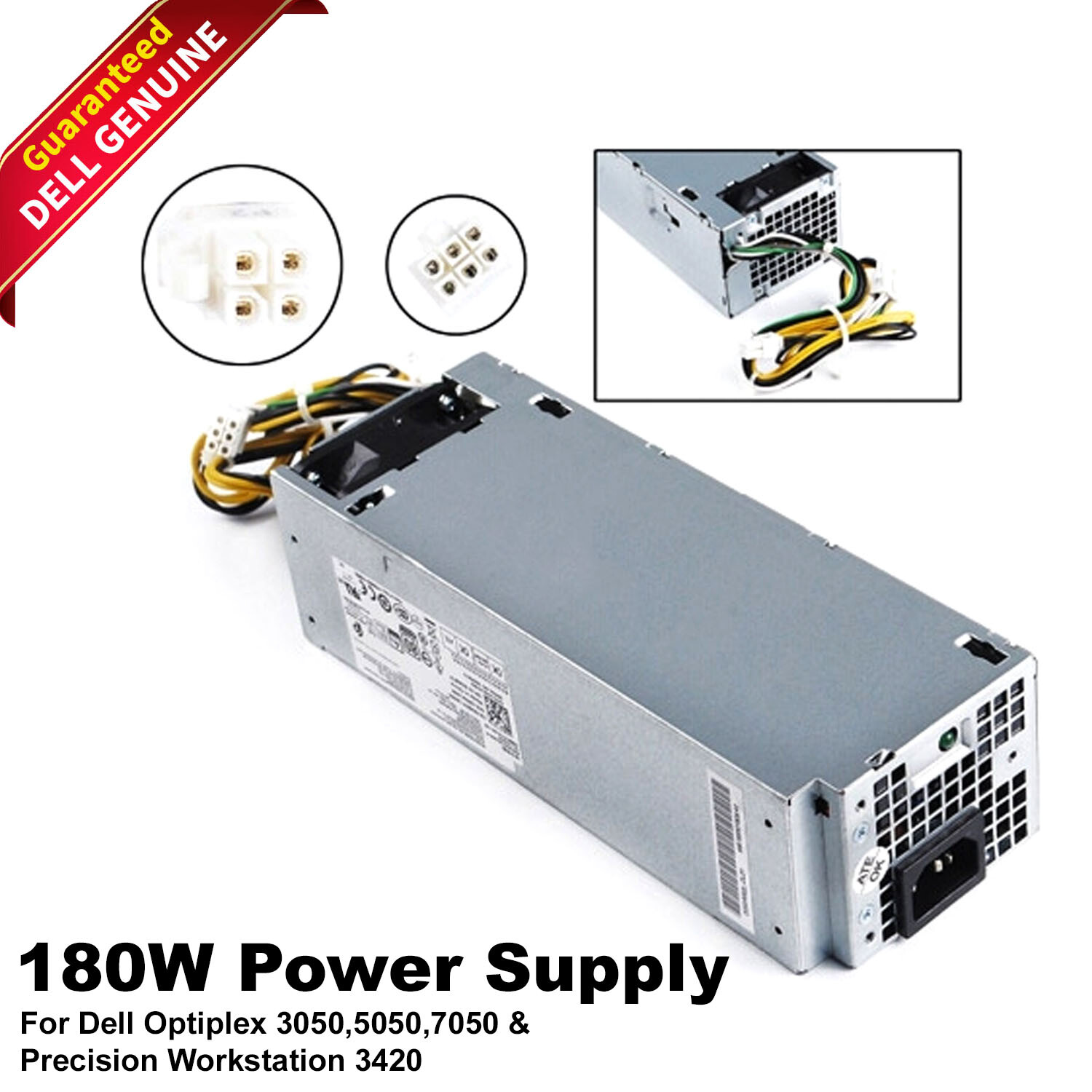 Dell OptiPlex 3050 5050 7050 SFF Small Form Factor 180 Watt Power Supply WWM46