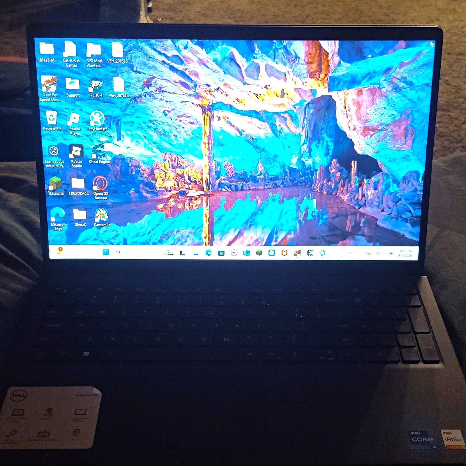 Dell Inspiron 15 15.6" i5 8GB 256GB SSD Silver Windows 11 w/ Charger