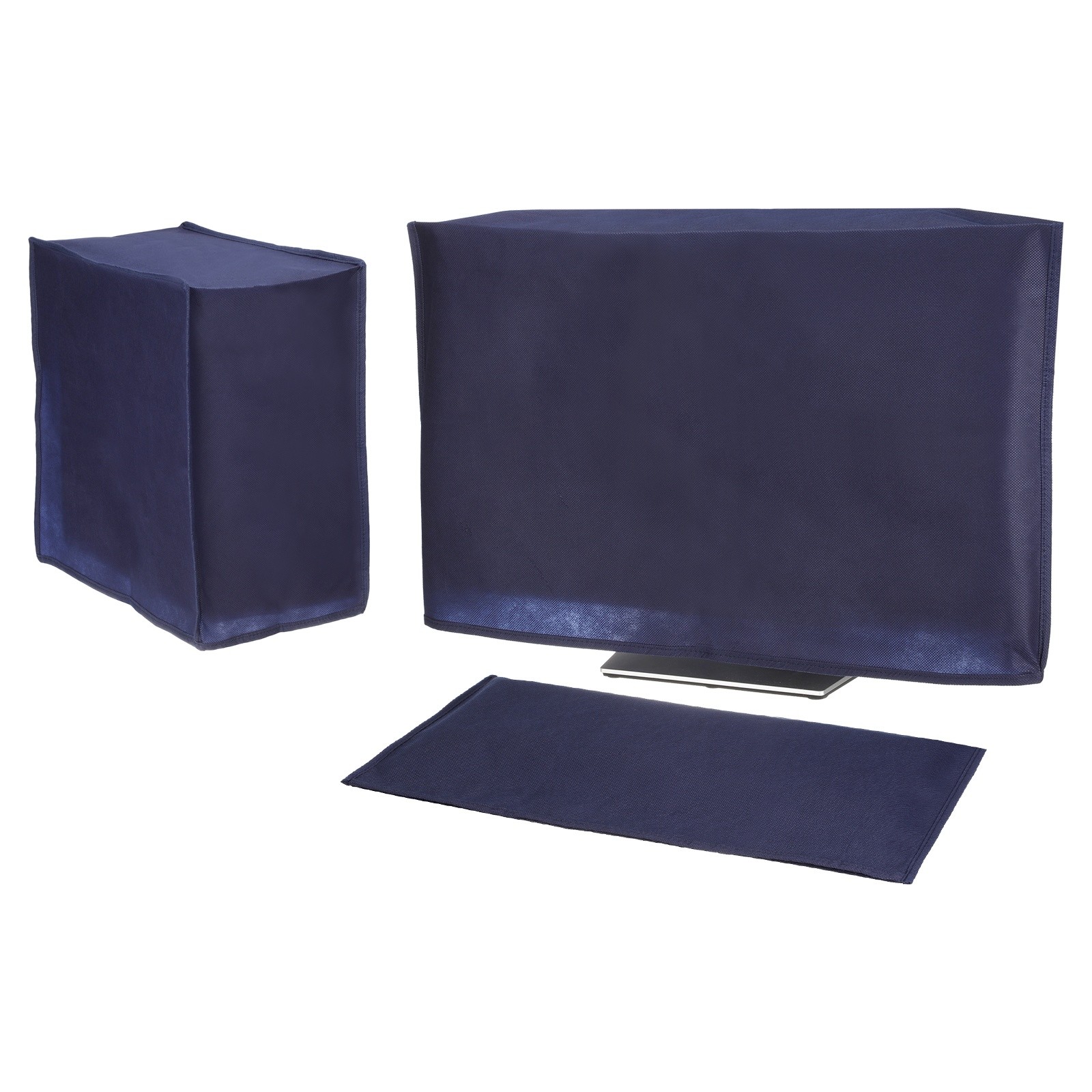 3Pcs 24" Computer Dust Cover Set of Monitor Keyboard Computer Host]