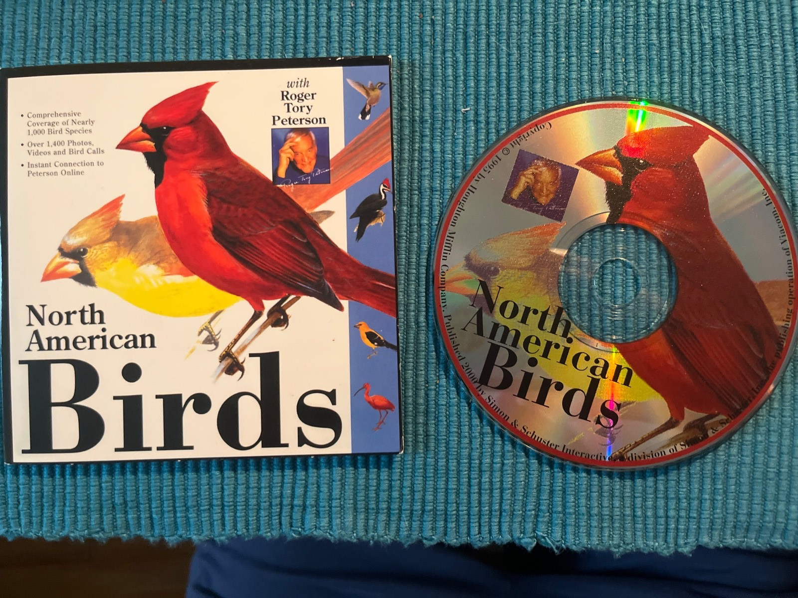 Peterson Multimedia Guides: North American Birds - Computer CD Disk