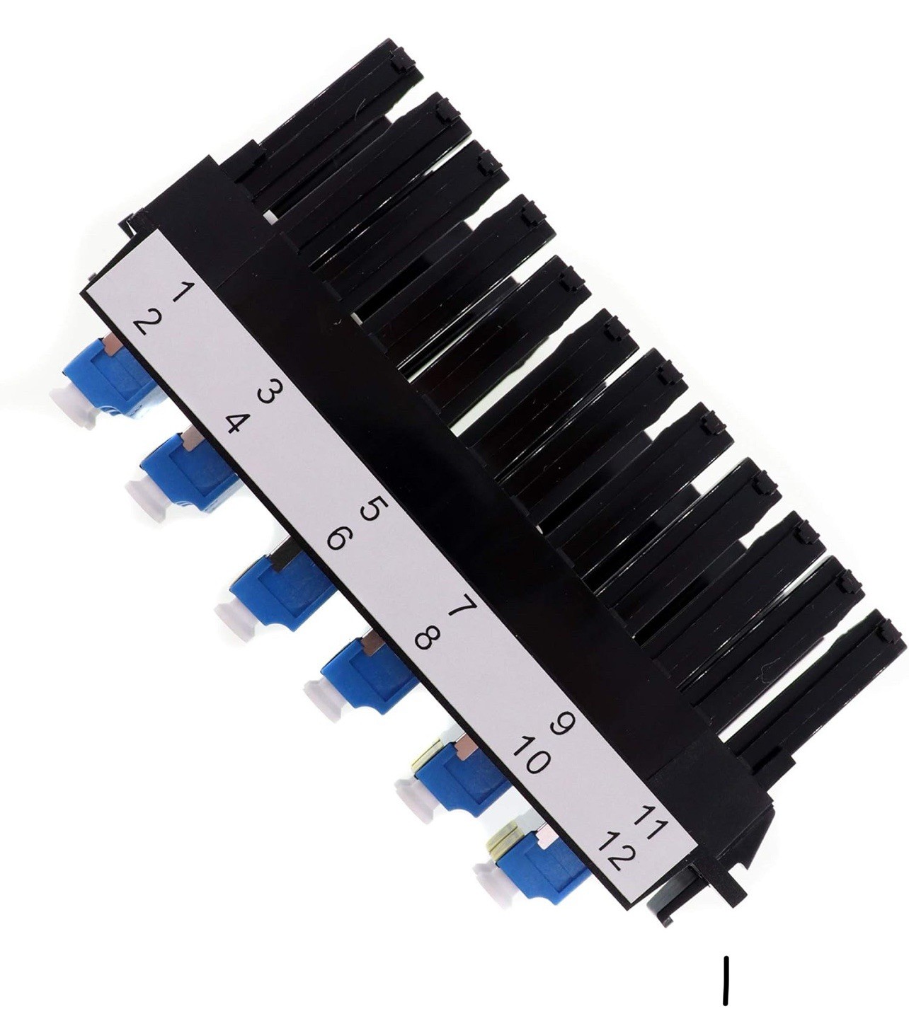 Belden FFSU06LD 6-Port 12 Fiber LC Duplex Modular Connector Black Original
