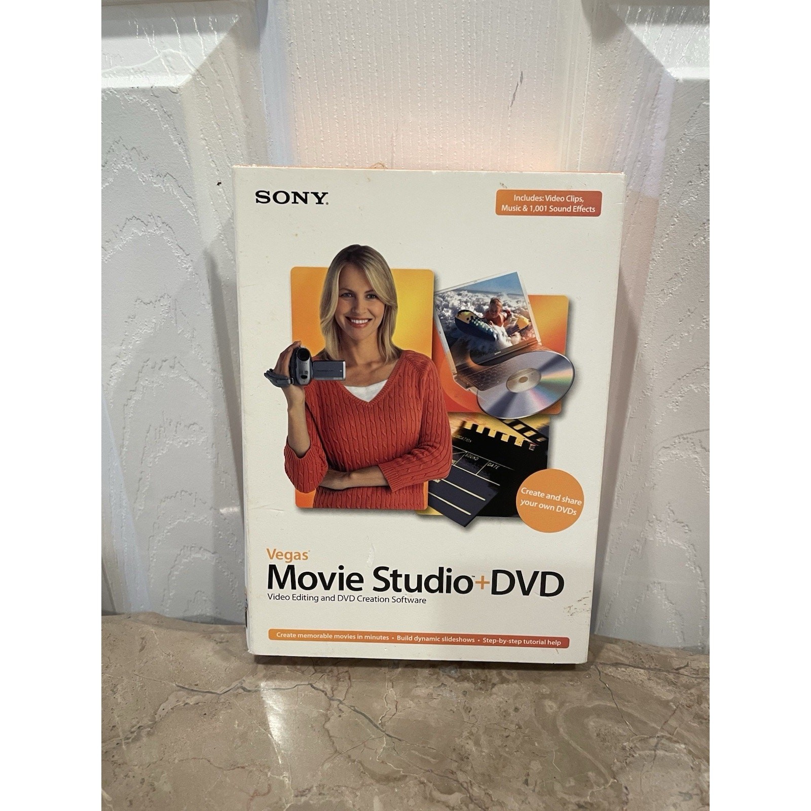 Sony Vegas Movie Studio + DVD Video Editing & DVD Creation Software Open Box