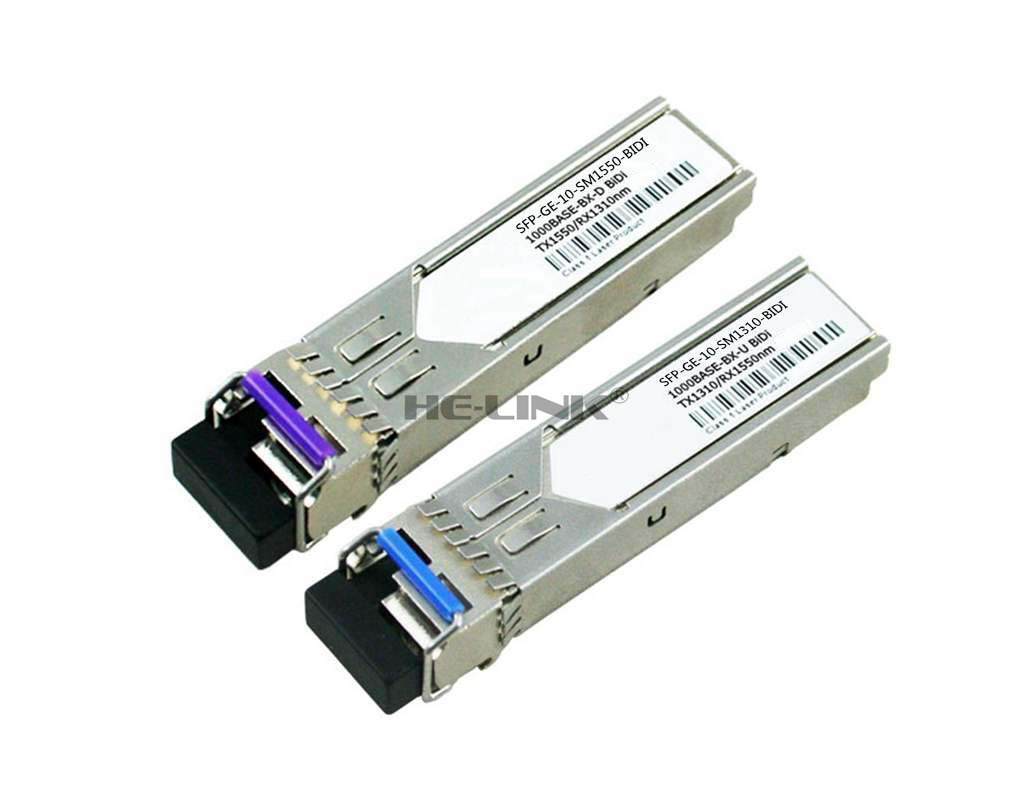 SFP-GE-10-SM1310-BIDI/SFP-GE-10-SM1550-BIDI H3C Compatible 1G Transceiver
