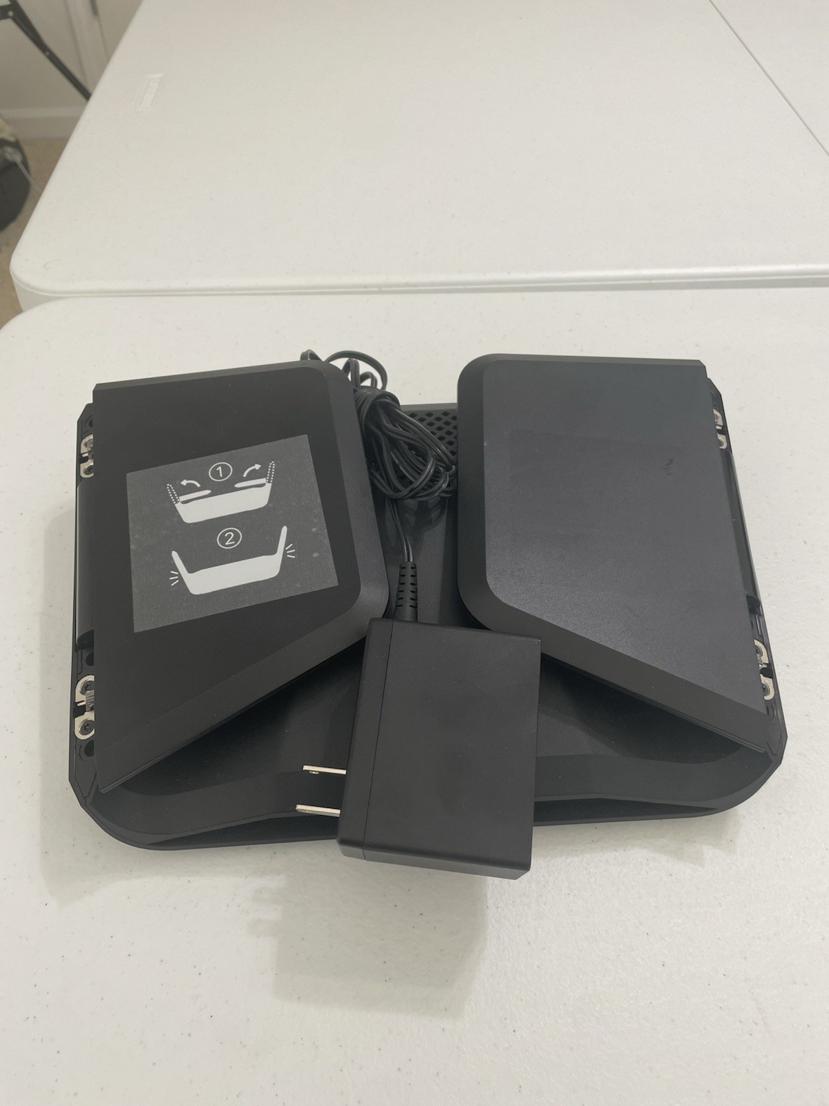 NETGEAR Nighthawk RAXE300 AXE7800 Tri-Band WiFi 6E Router, Black