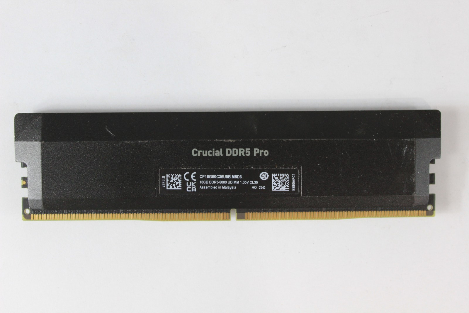 Crucial DDR5 Pro 16GB (1x16GB) RAM DDR5 6000MHz CP16G60C36U5B.M8D3