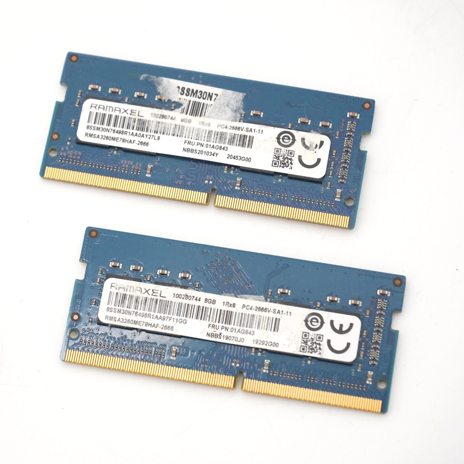 RAMAXEL 16GB (2x8GB) DDR4-2666 SODIMM Laptop RAM RMSA3260ME78HAF-2666