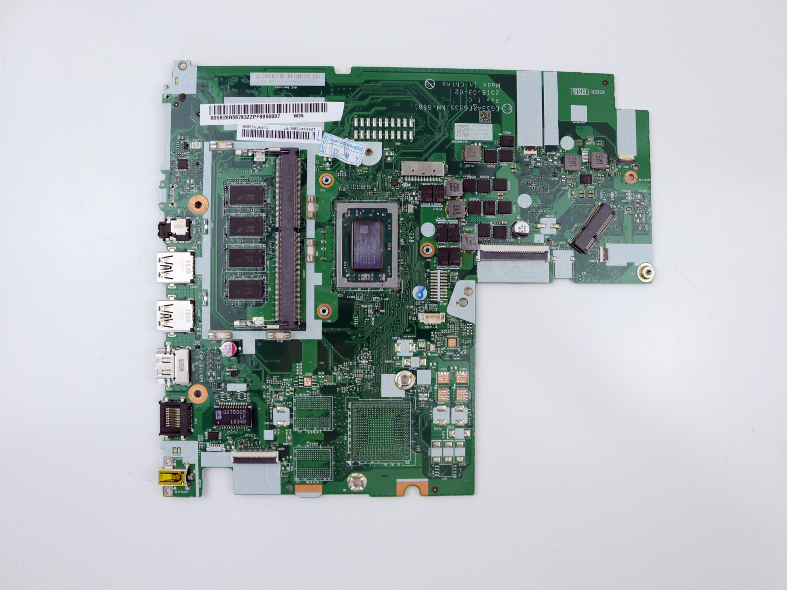 Lenovo IdeaPad 330-15ARR AMD Ryzen 5 2500u Motherboard 4GB 5B20R34278 NM-B681