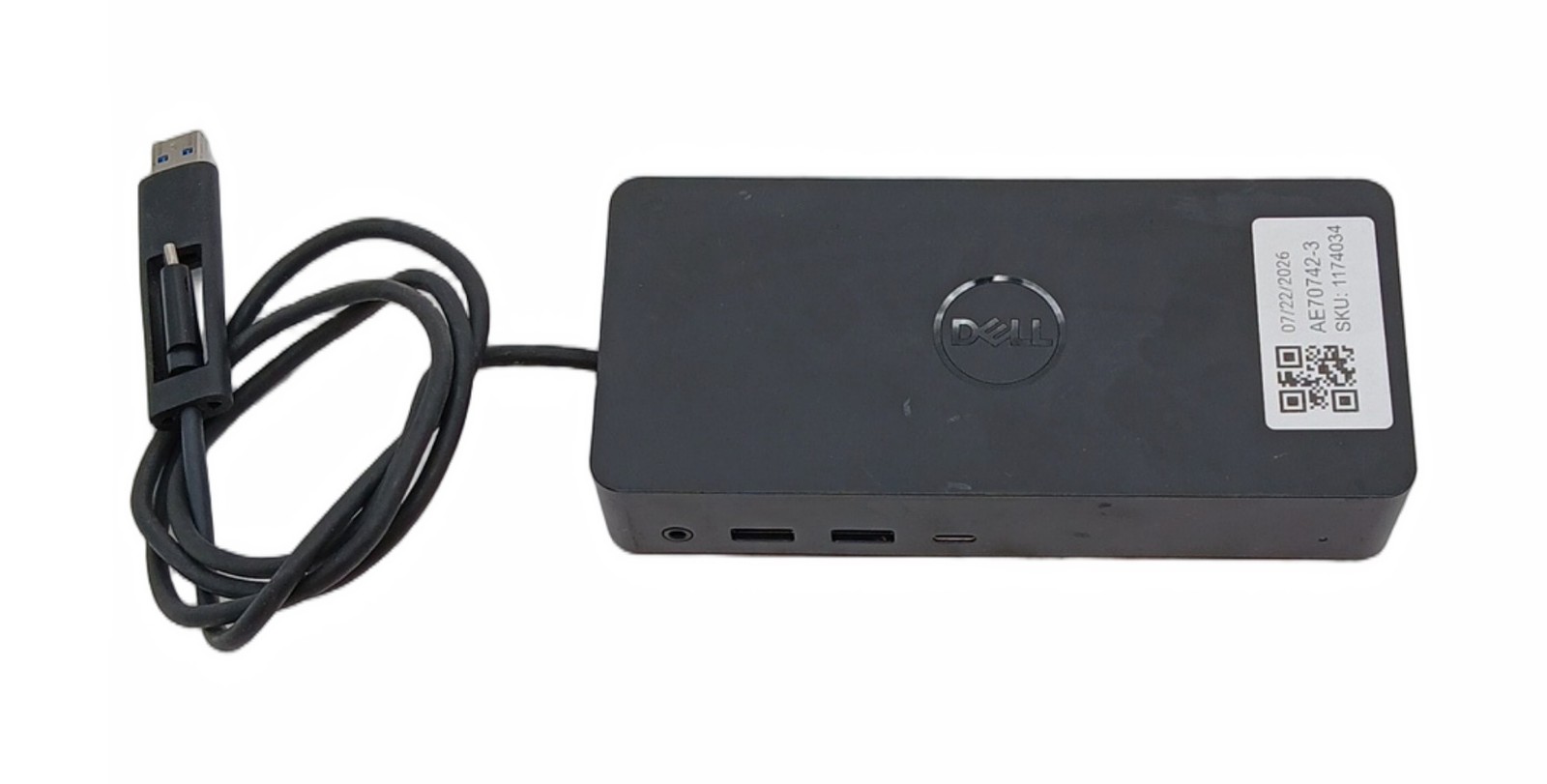 Dell D6000 Universal Laptop Docking Station USB-C HDMI Ethernet USB 3.0