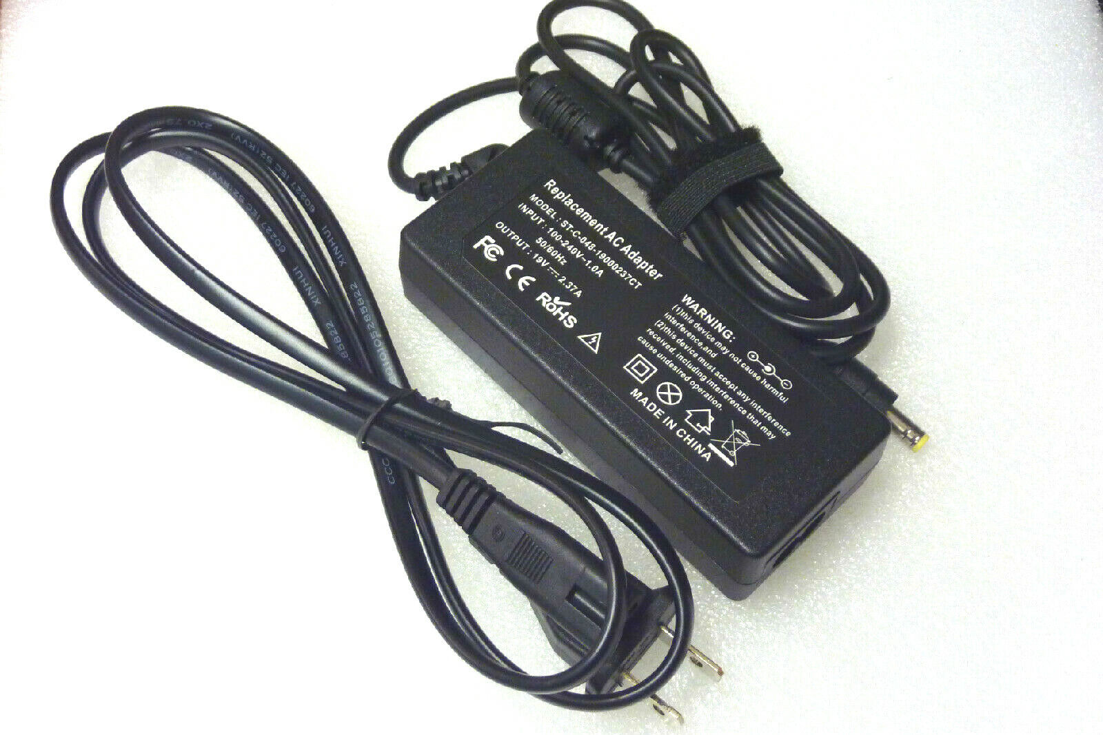 AC Adapter For Toshiba Satellite E45t-A4100 E45t-A4200 E45t-A4300 Charger Cord