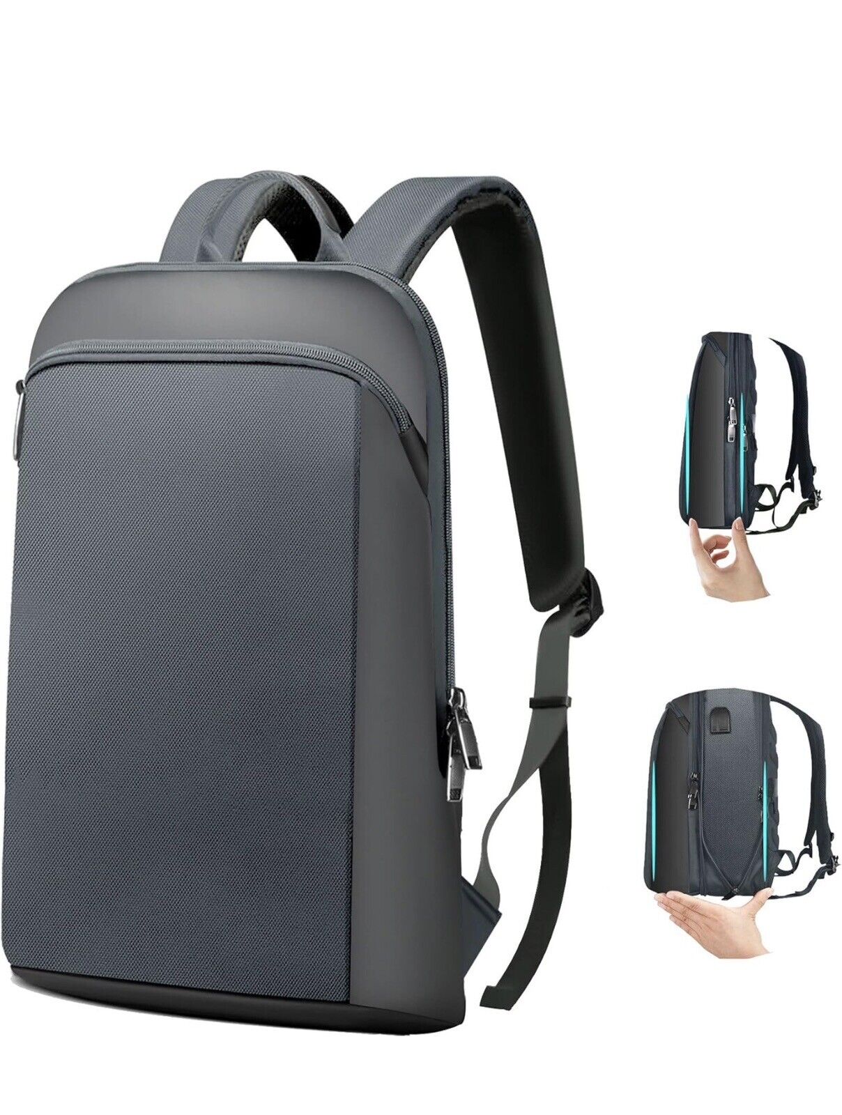 ZINZ Slim and Expandable 15 15.6 16 Inch Laptop Backpack