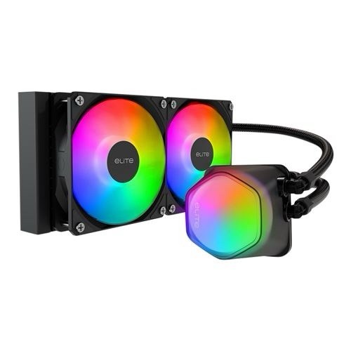 Cooler Master Elite Liquid 240 CPU AIO Cooler - 240mm Radiator *NEW*