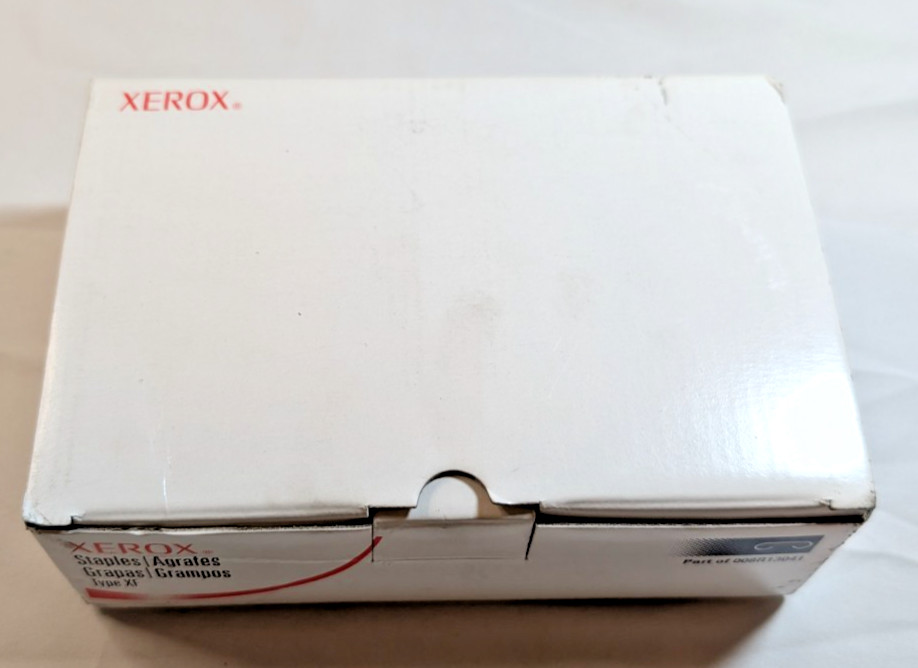 Genuine OEM Xerox 008R13041 8R13041 4-Pack Staple Cartridge Type XF Staples NIB
