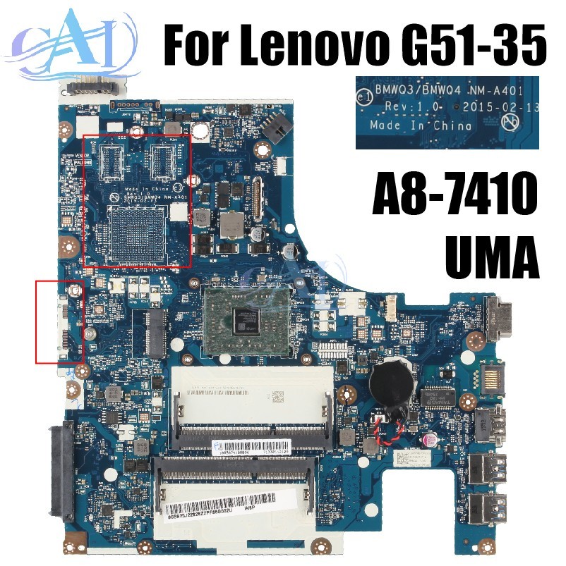 For Lenovo Ideapad 15 inch G51-35 Laptop Motherboard NM-A401 5B20J2282 5B20J2283