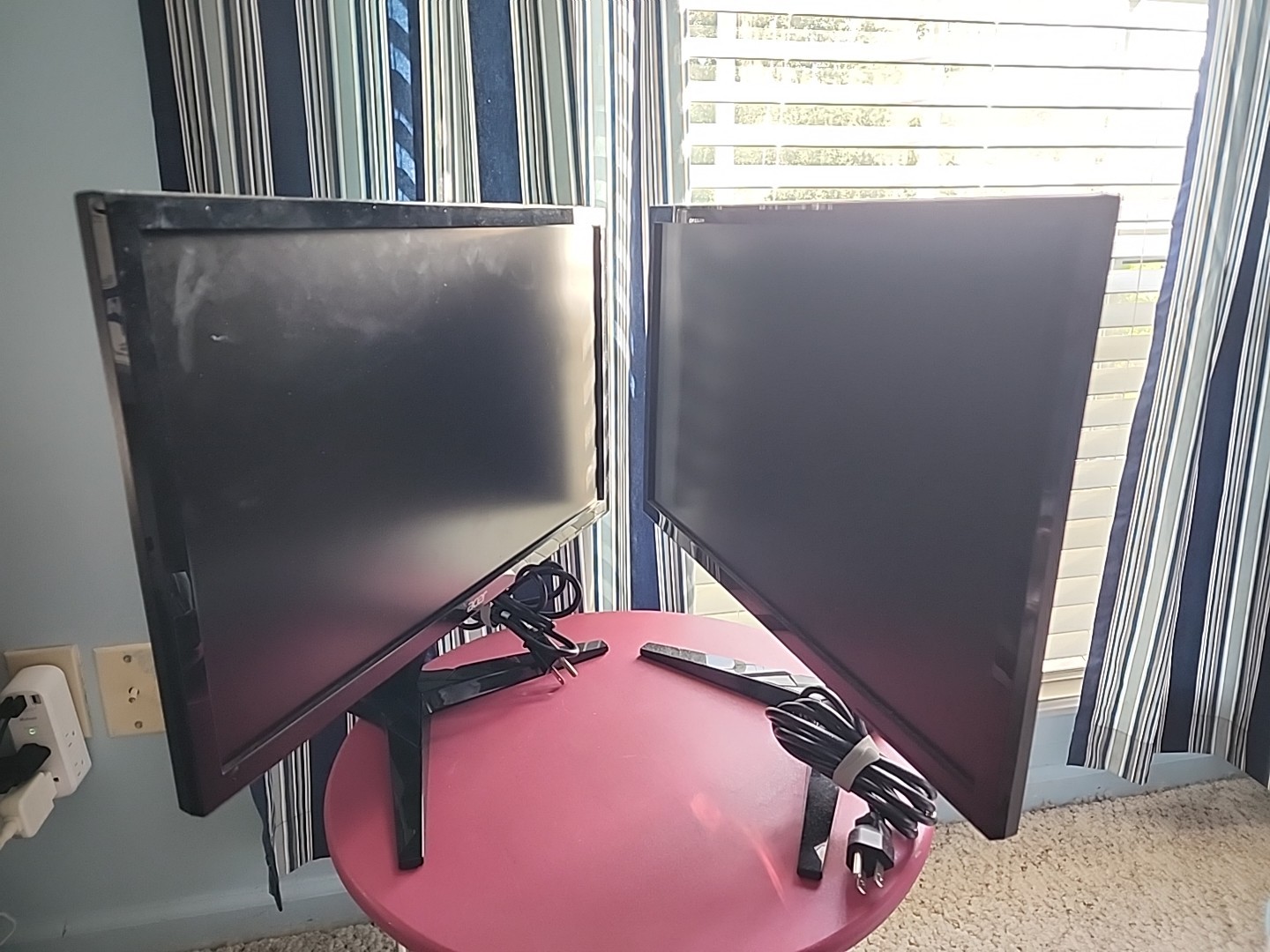 2 Acer KG241Q S 23.6" Full HD LED LCD Monitor.s