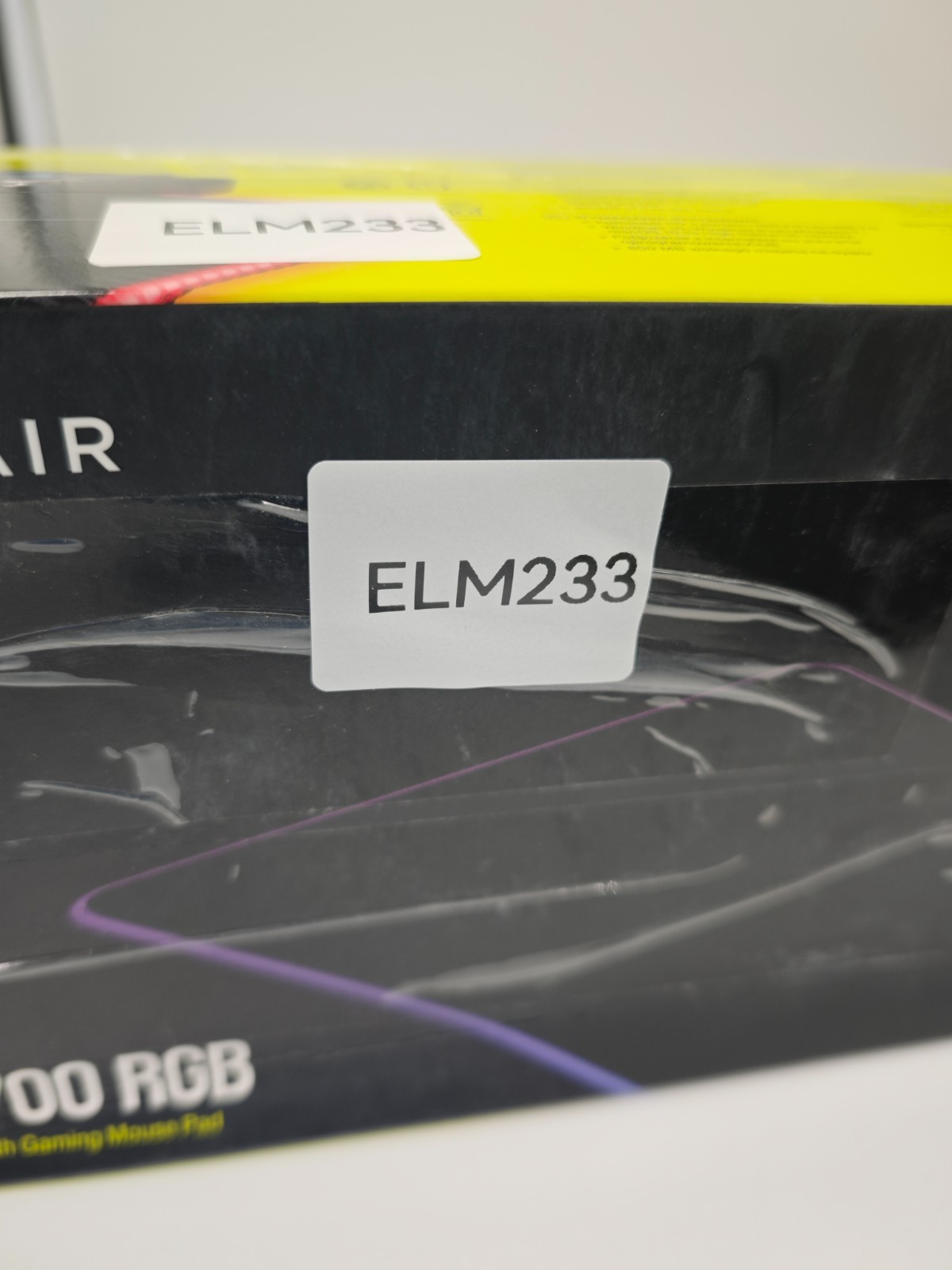 Corsair MM700 RGB Extended Cloth Gaming Mouse PAD Black Used