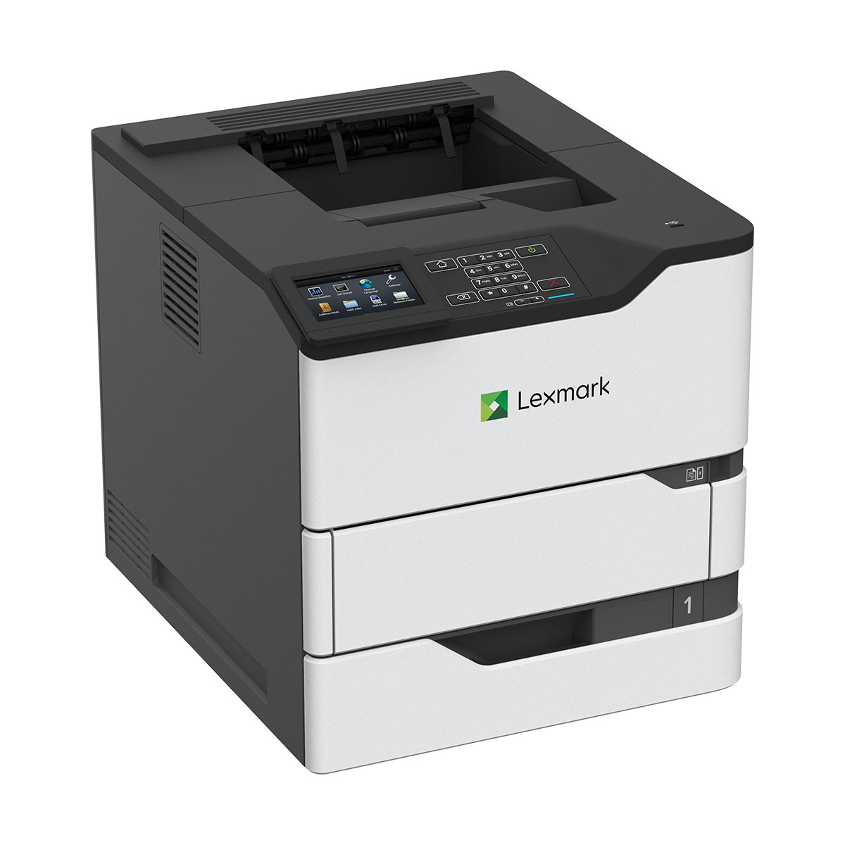 Lexmark M5255 Laser Printer 50G0720 w/Drum Mono 65PPM Network LOW COUNT