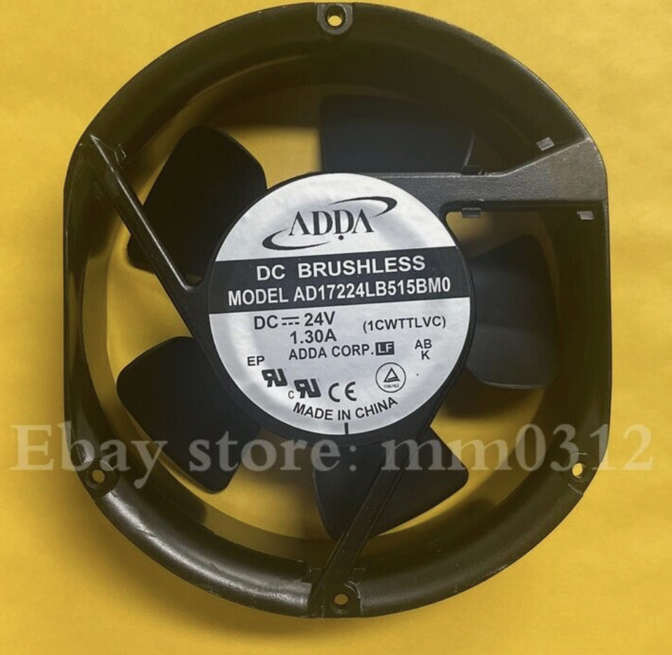 qty1 ADDA AD17224LB515BM0 DC24V 1.3A 17251 4-wire PWM inverter fan*tlp