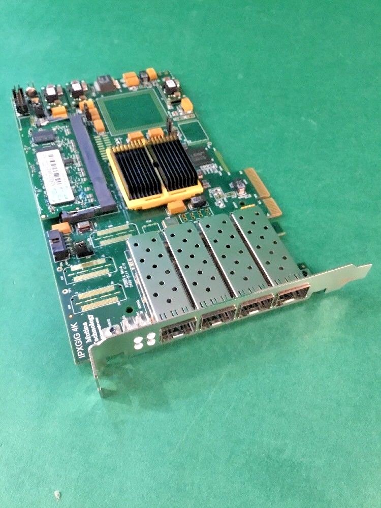 Mutina Technology IPXGIG 4k MTH-0010-CB-04  MTH-0010-ASB Card