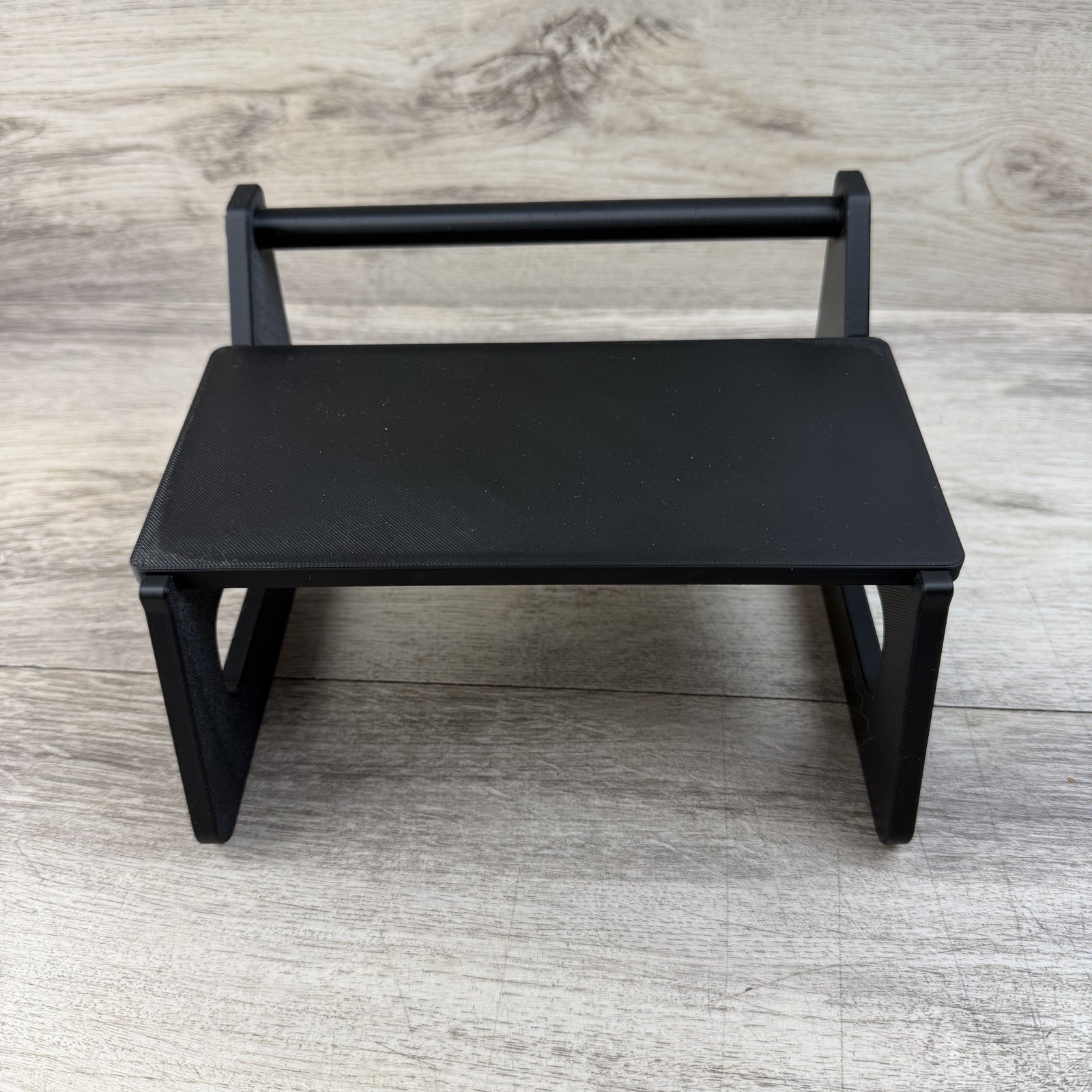 Thermal Label Printer Holder Stand - For Rolls And Fan Fold Black