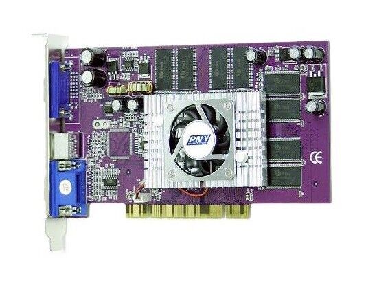 PNY Technologies VCGFX52PPB NVIDIA GeForce FX 5200 128Mb DDR PCI Video Card