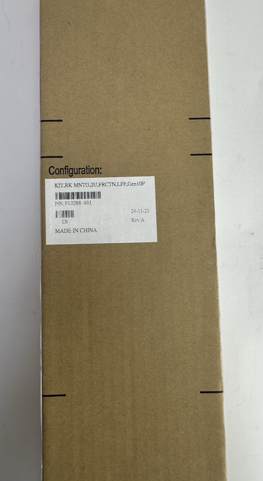 HPE 2U LFF/3.5 Rack Rails DL3xx Gen10 Plus/V2 P22019-B21 P13288-001 Rail Kit
